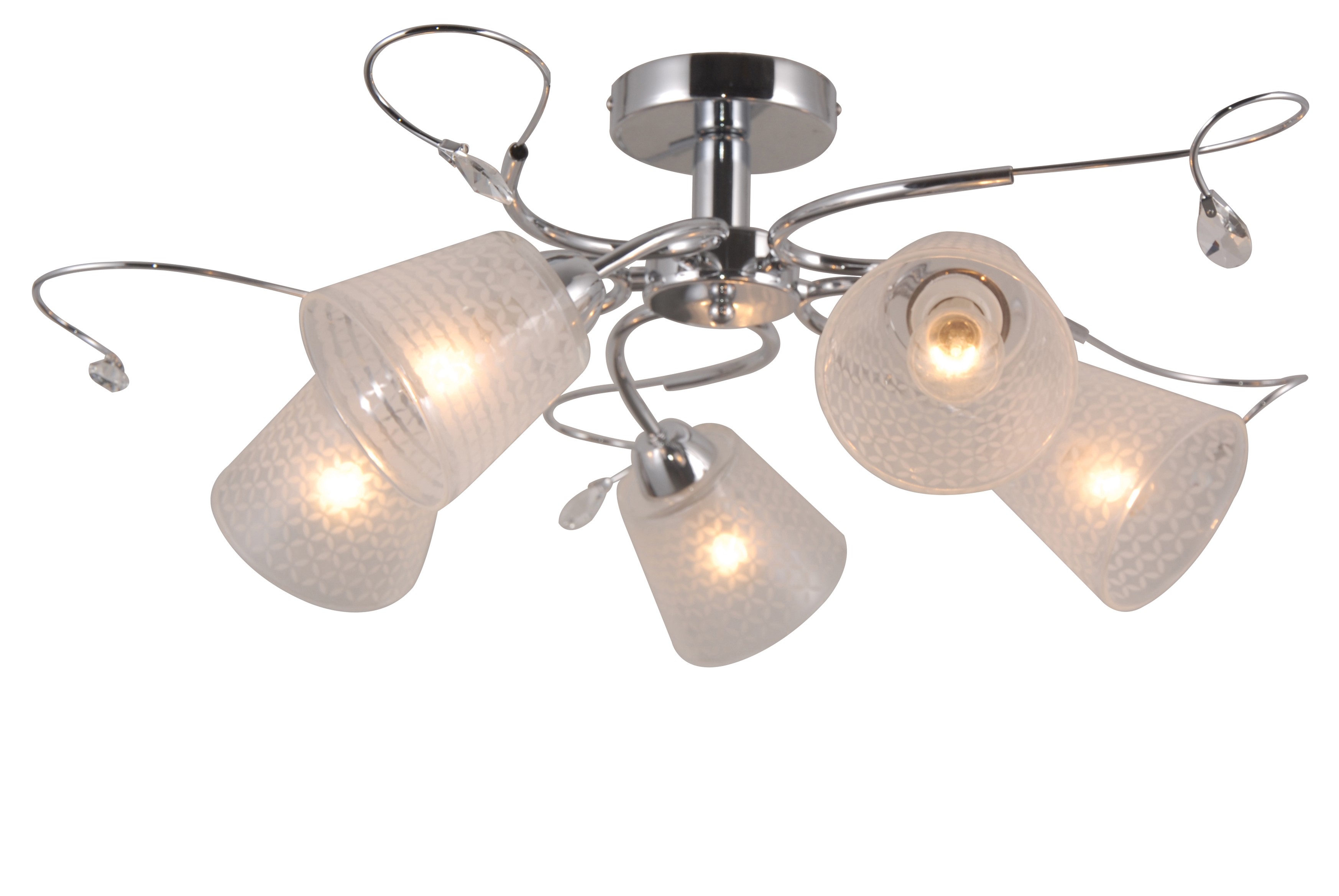 Потолочная люстра Natali Kovaltseva 76057/5C CHROME