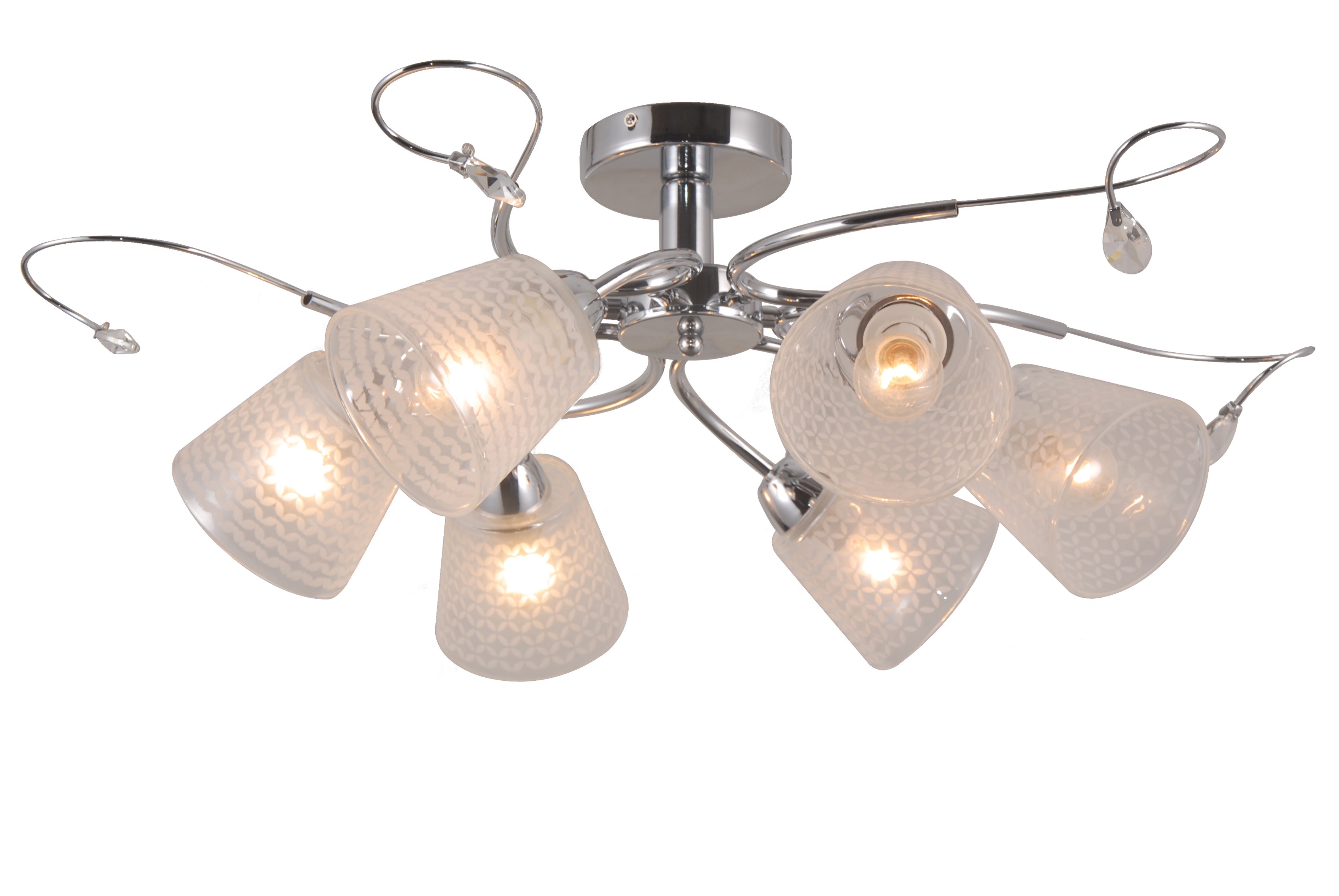 Потолочная люстра Natali Kovaltseva 76057/6C CHROME