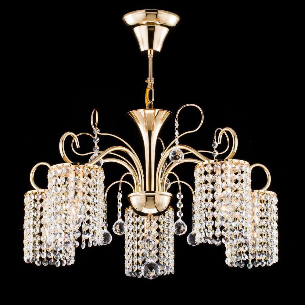 Подвесная люстра Maytoni Leona DIA127-05-G