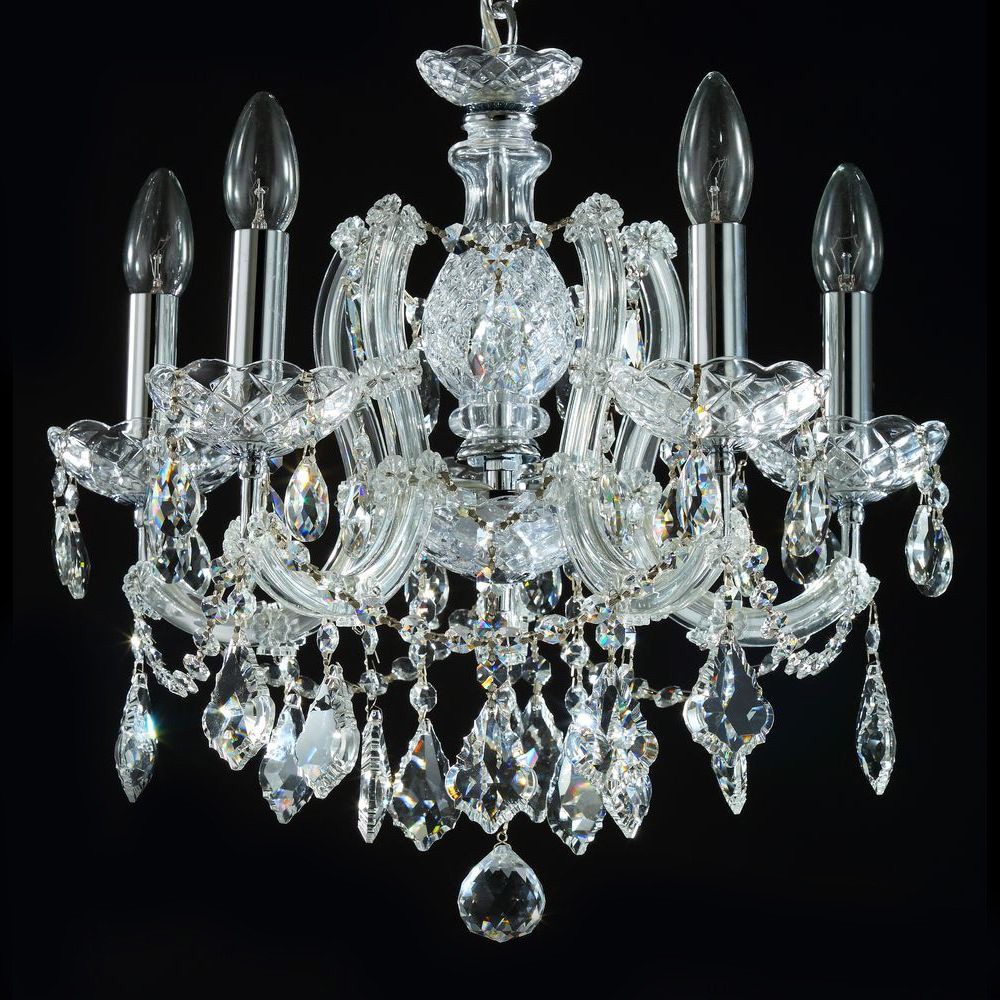 Подвесная люстра Maytoni Inverno DIA904-05-N