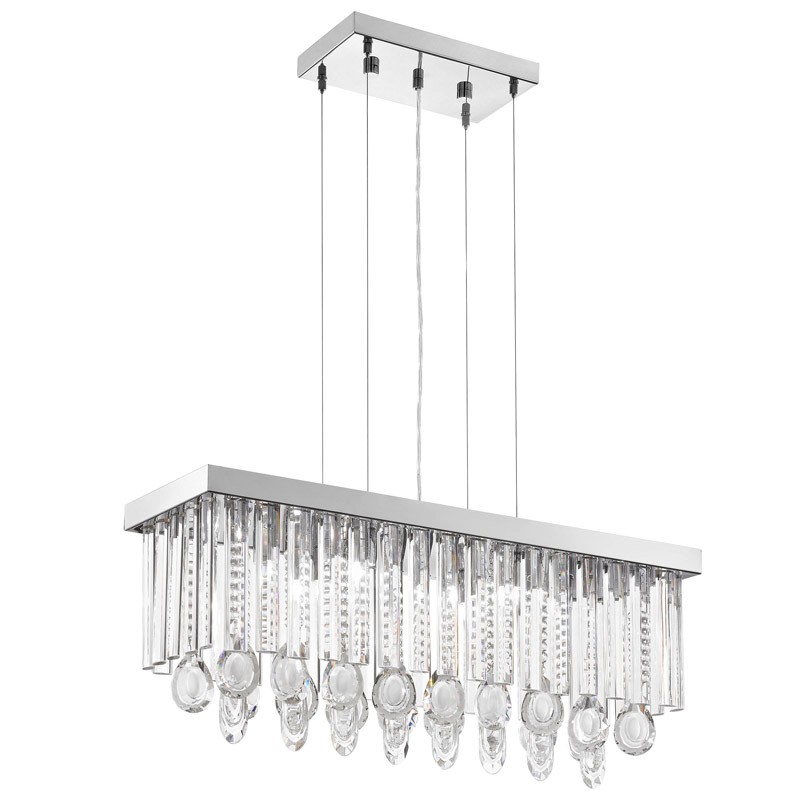 Подвесная хрустальная люстра Calaonda Eglo 93422