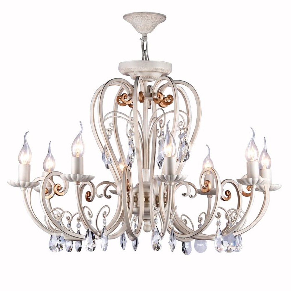 Подвесная люстра Maytoni Foxtrot ARM336-08-W