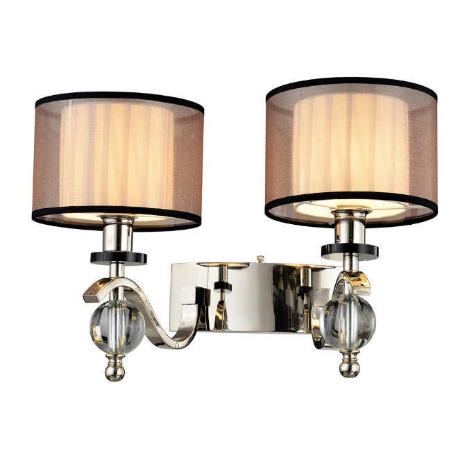 Настенное бра Lumien Hall Мюриэль LH1042/2W-CR