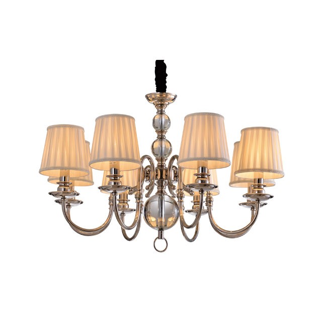 Подвесная люстра Lumien Hall Шерон LH1043/8P-CR