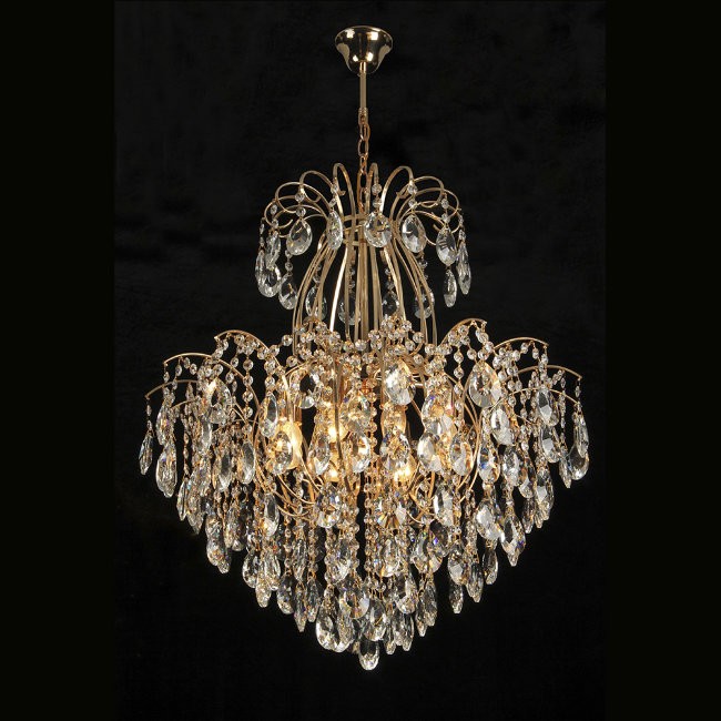 Подвесная хрустальная люстра Амина Wedo Light 70674.01.03.08