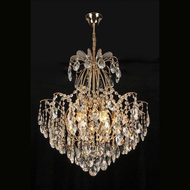 Подвесная хрустальная люстра Амина Wedo Light 70674.01.05.06