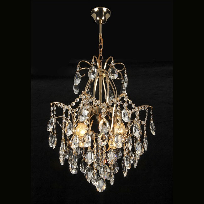 Подвесная хрустальная люстра Амина Wedo Light 70674.01.01.04