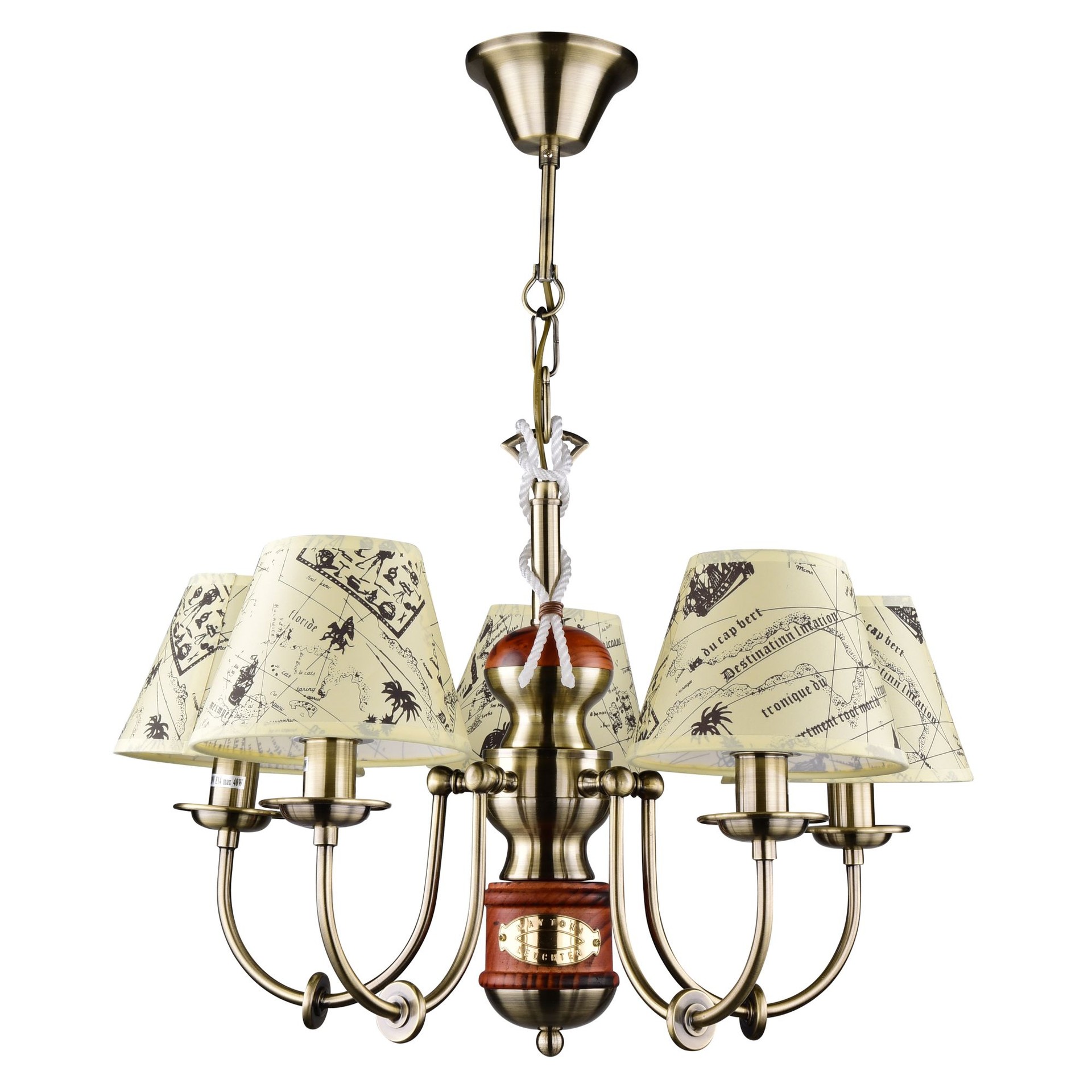 Люстра с веревками Cruise ARM625-05-R Maytoni