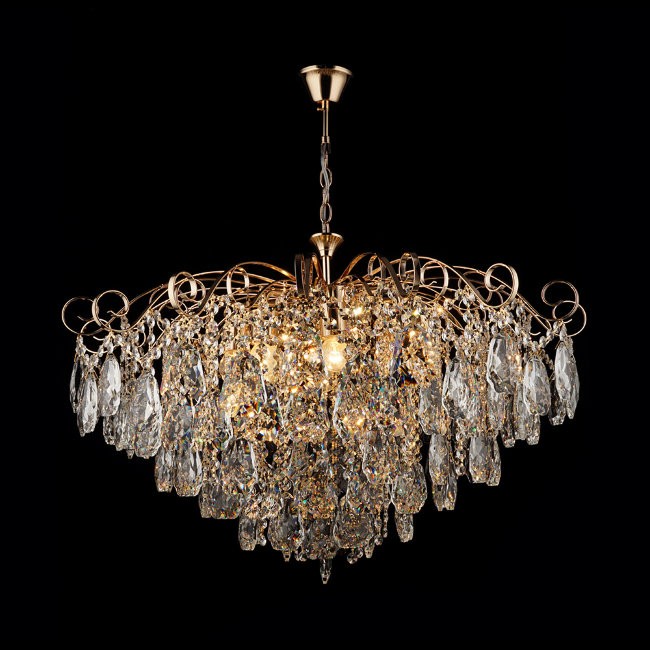 Подвесная хрустальная люстра Соаре Wedo Light 70688.01.01.08