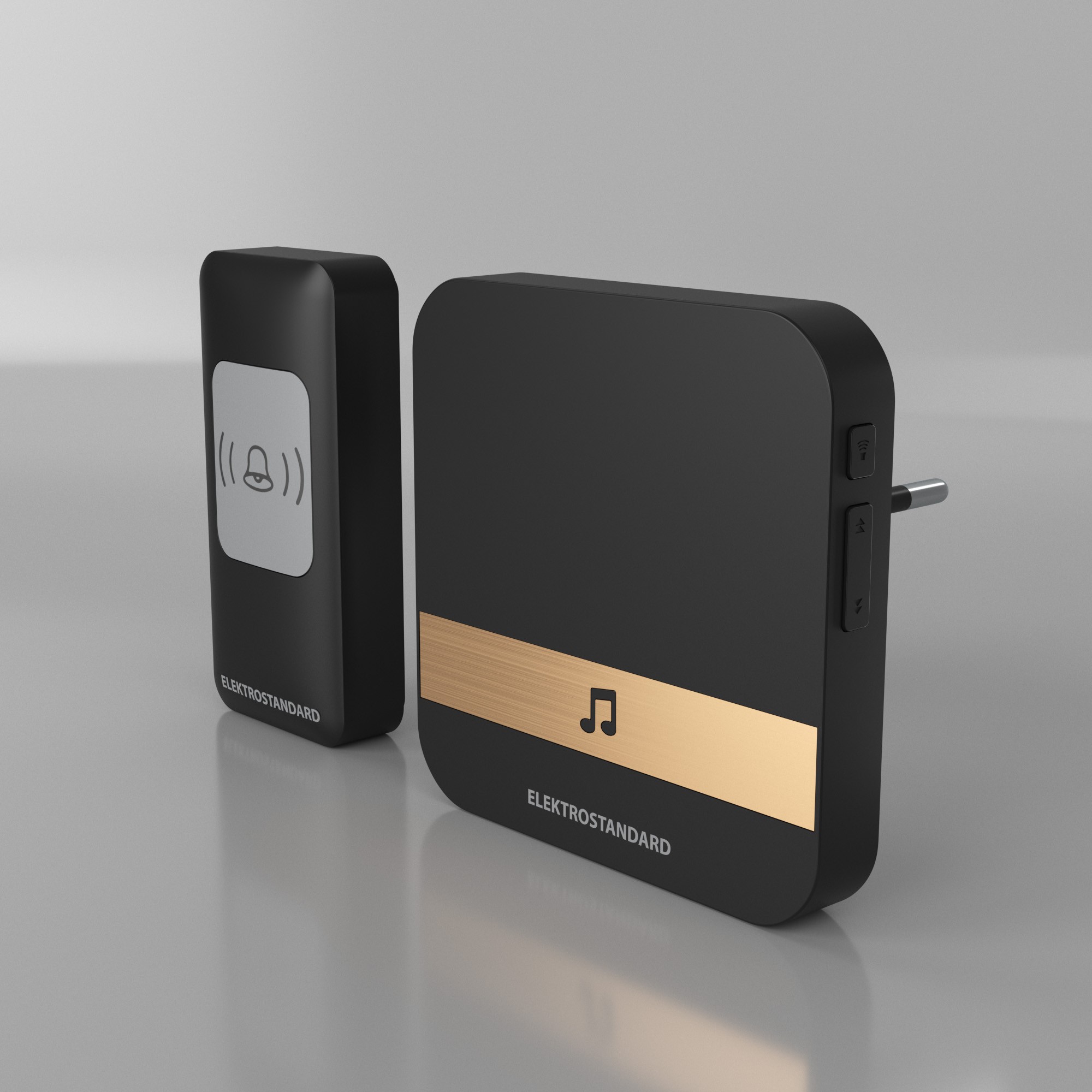 Дверной звонок Elektrostandard DBQ24 DBQ24M WL 52M IP44 Черный