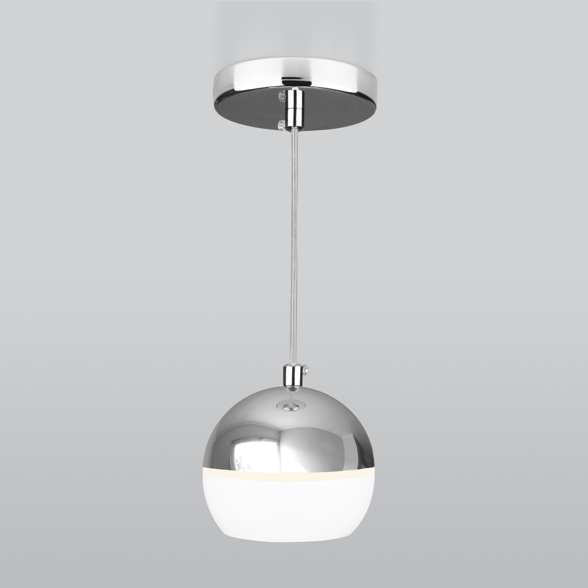 Светильник подвесной Elektrostandard DLS023 DLS023 9W 4200K белый/хром