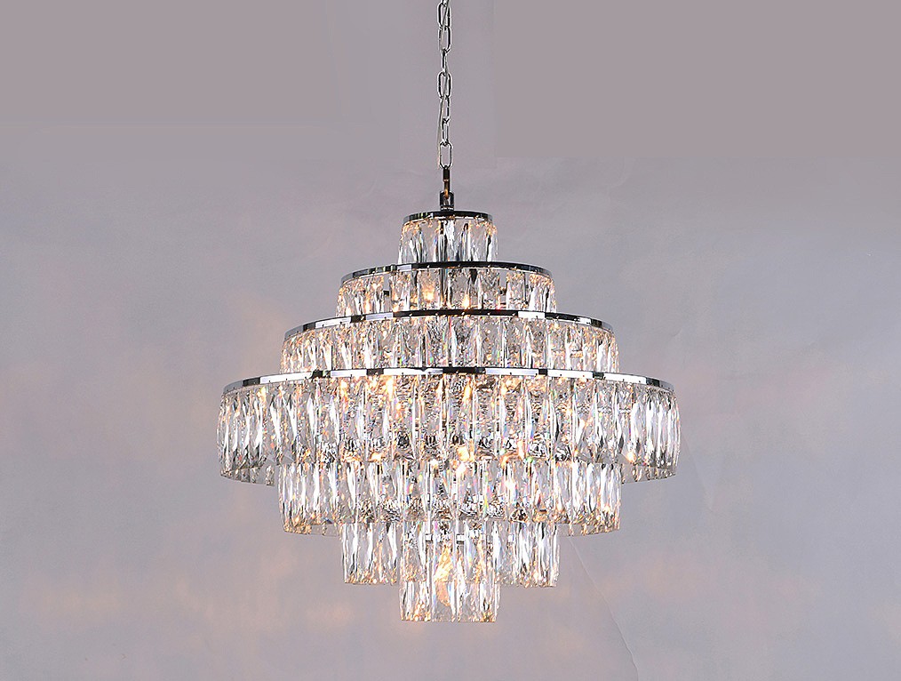 Подвесная хрустальная люстра 10120 Newport 10125+6/C