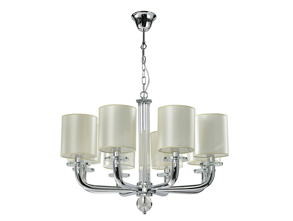 Подвесная люстра Newport 3330 3338/C chrome без абажуров