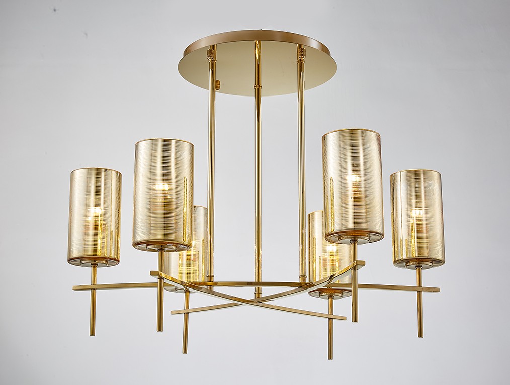 Потолочная люстра Newport 4320 4326/C gold