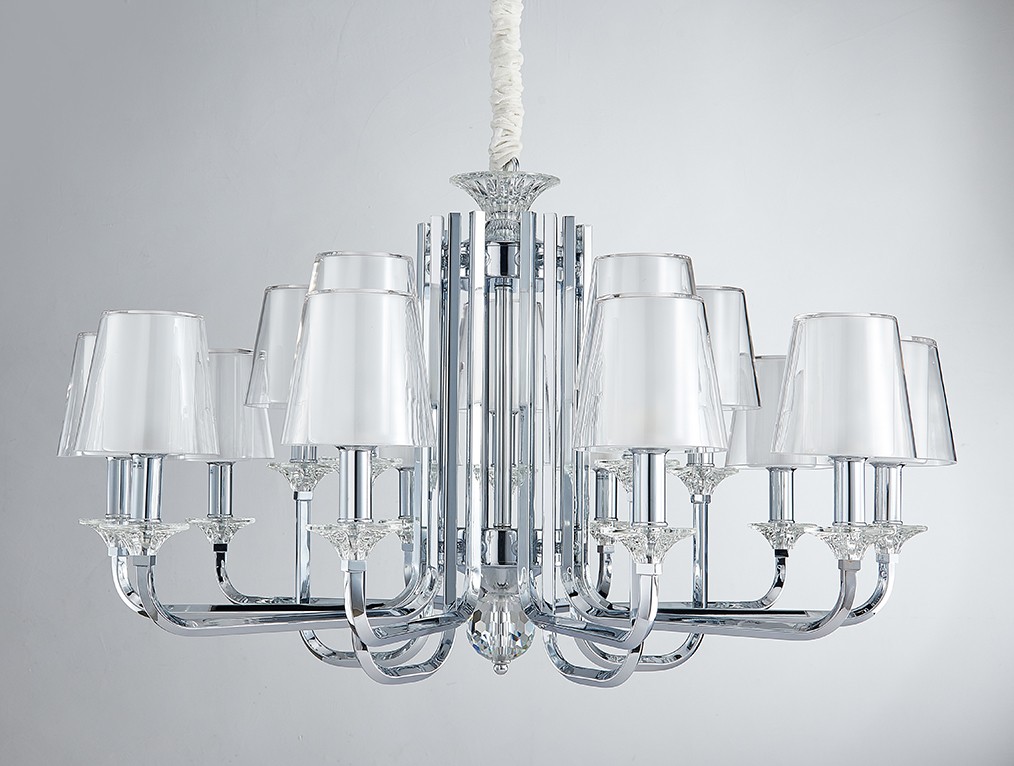 Подвесная люстра Newport 4600 4610+5/C chrome