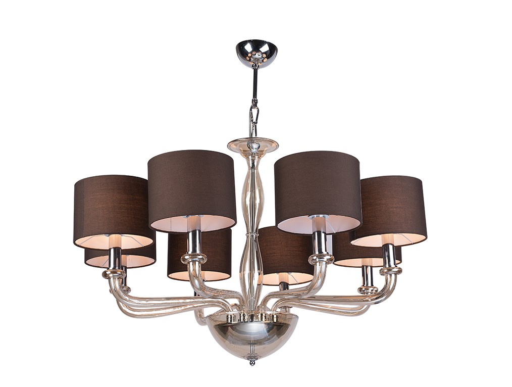 Подвесная люстра Newport 6110 6118/C cognac