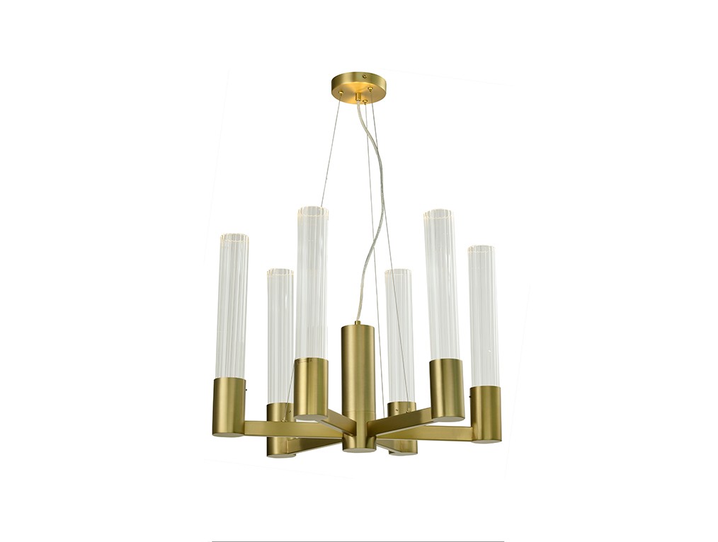 Подвесная люстра Newport 7270 7276/C brass