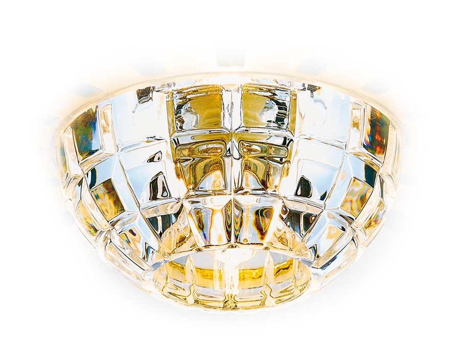 Встраиваемый светильник Ambrella Glass D4180 Big CL/G