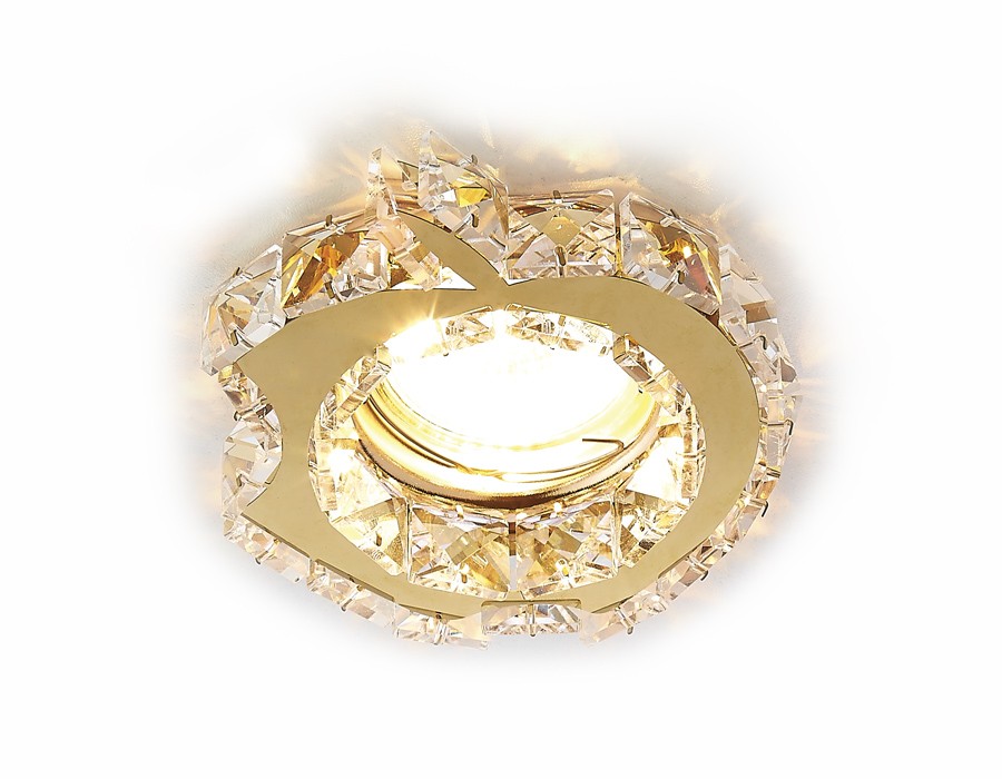 Встраиваемый светильник Ambrella Ceiling K88 GD/CL