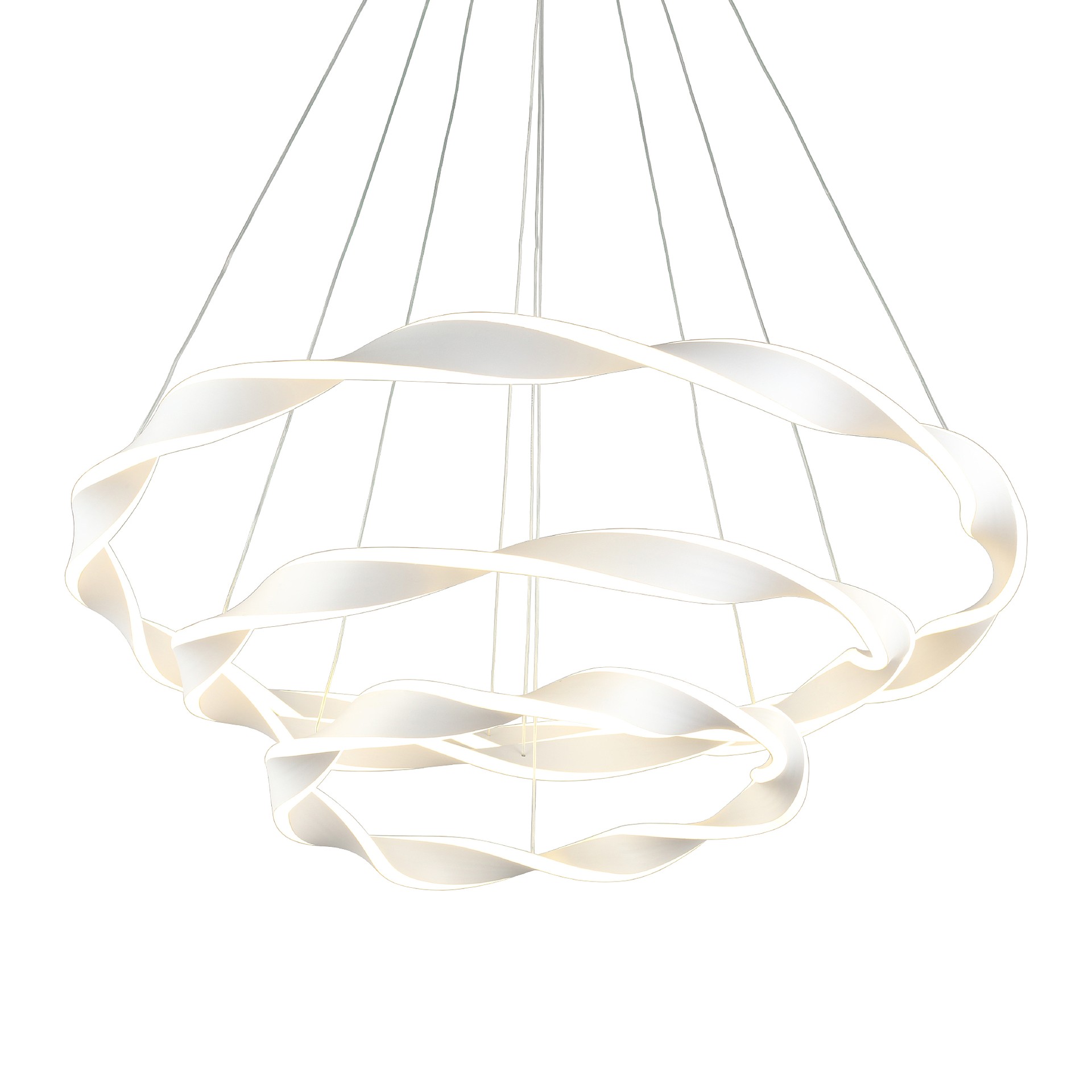 Подвесная люстра с пультом Empoli Omnilux OML-00703-223