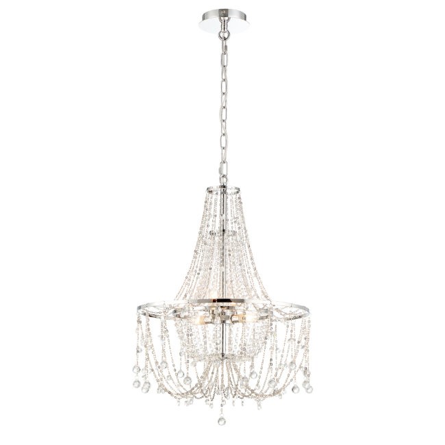 Подвесная люстра Lumien Hall Мегали 0019/6P-CLCR