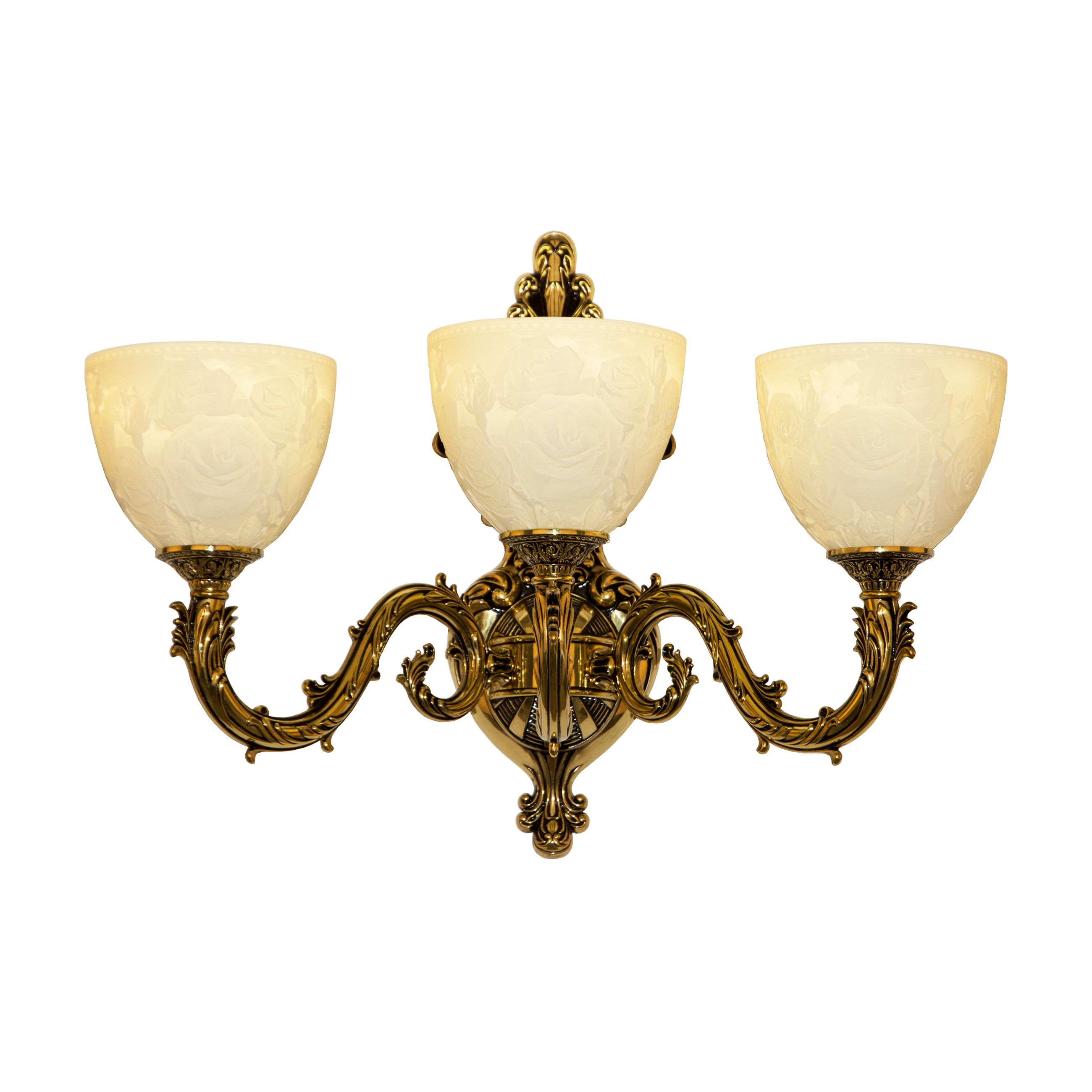 Настенное бра Bohemia 7101 7101B15/3/210 GB P1 U Rose