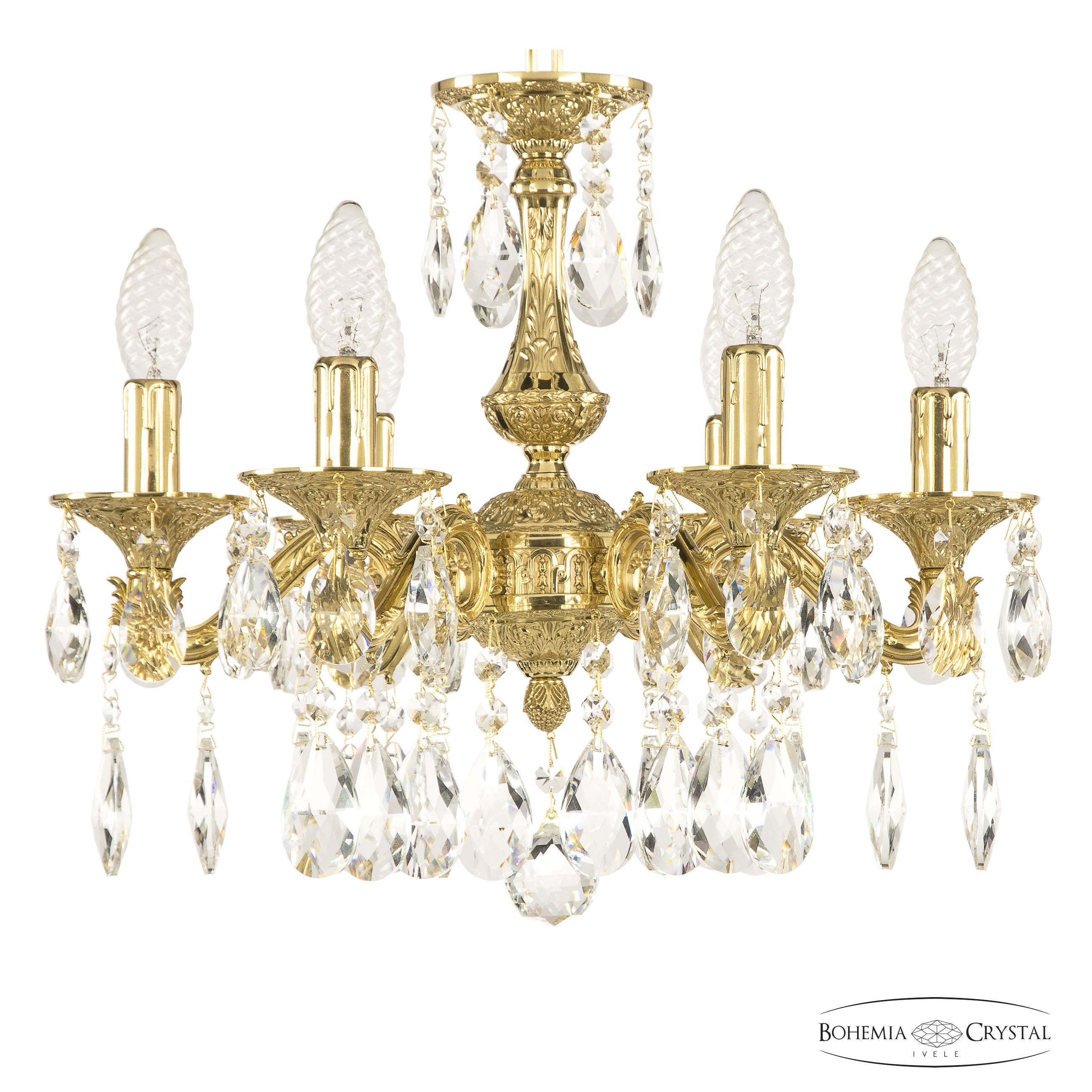 Подвесная хрустальная люстра 7102 Bohemia 71102/6/125 A G