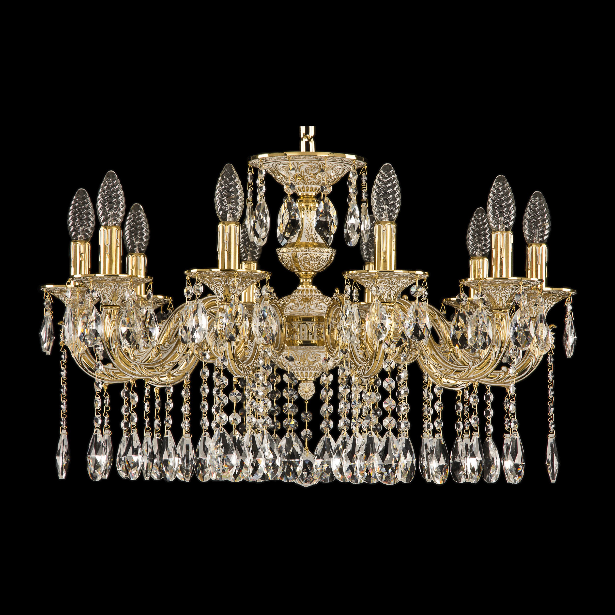 Подвесная хрустальная люстра 7101 Bohemia 71201/10/210 A GW