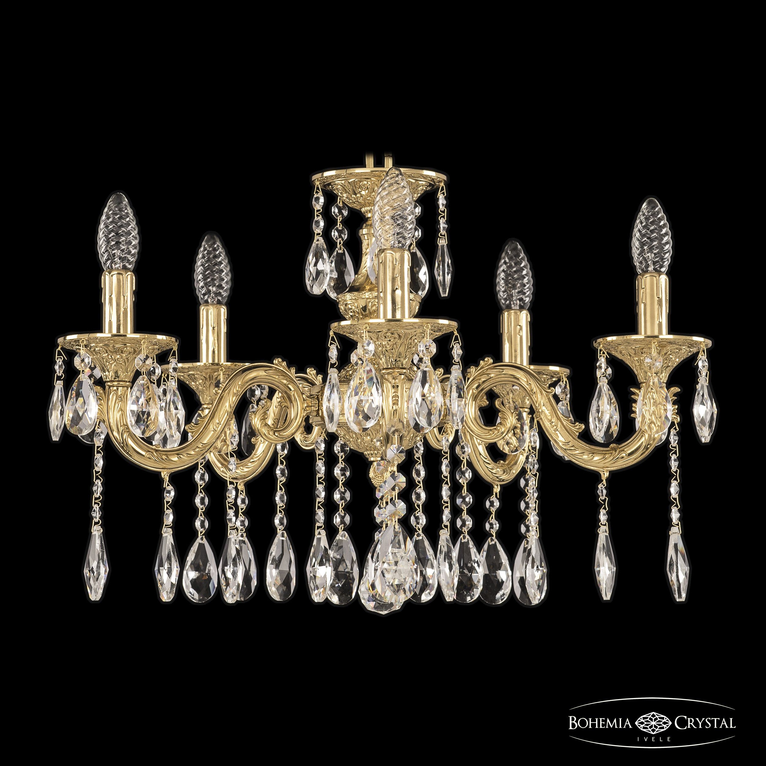 Подвесная хрустальная люстра 7101 Bohemia 71201/5/175 A G