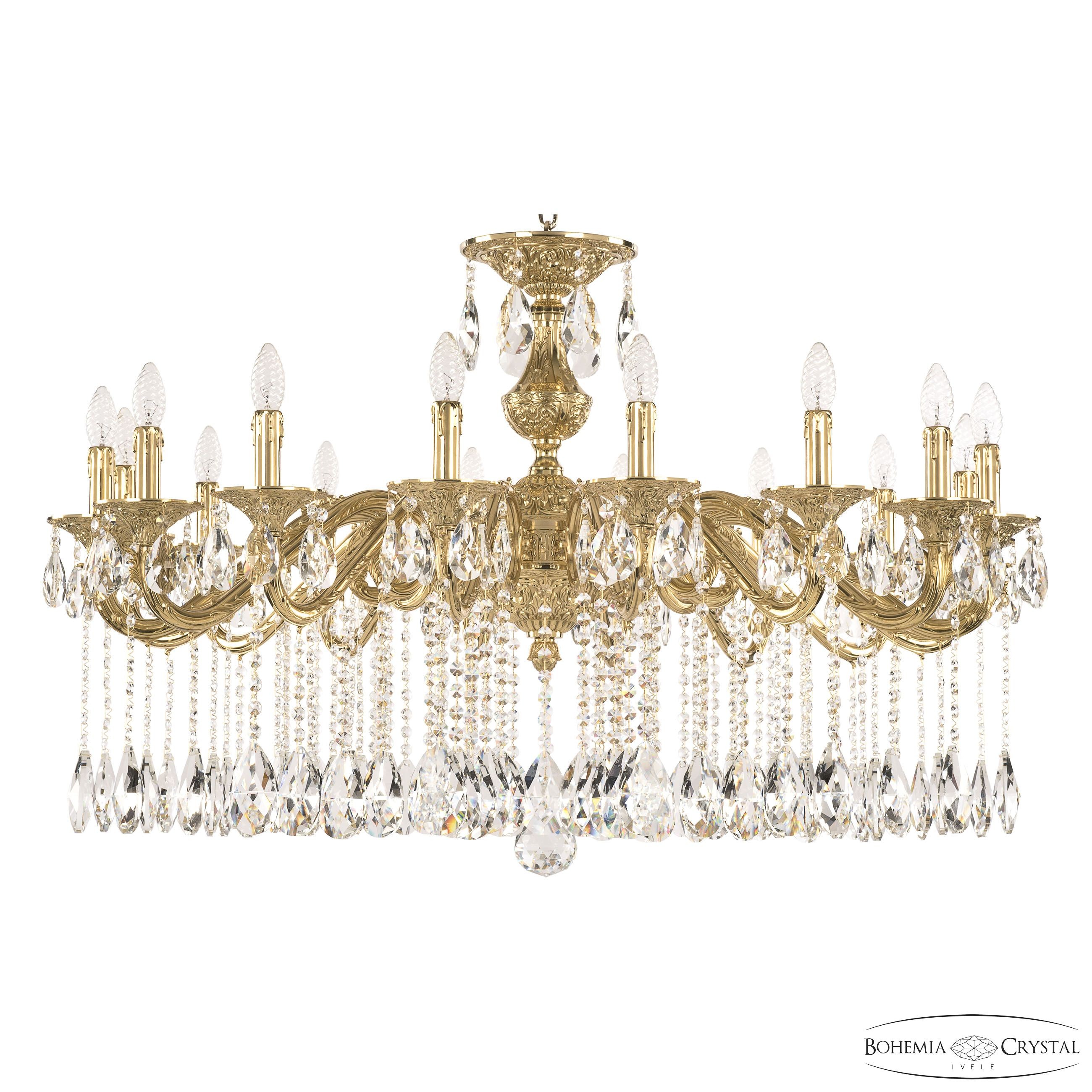 Подвесная хрустальная люстра 7102 Bohemia 71202/16/360 A G