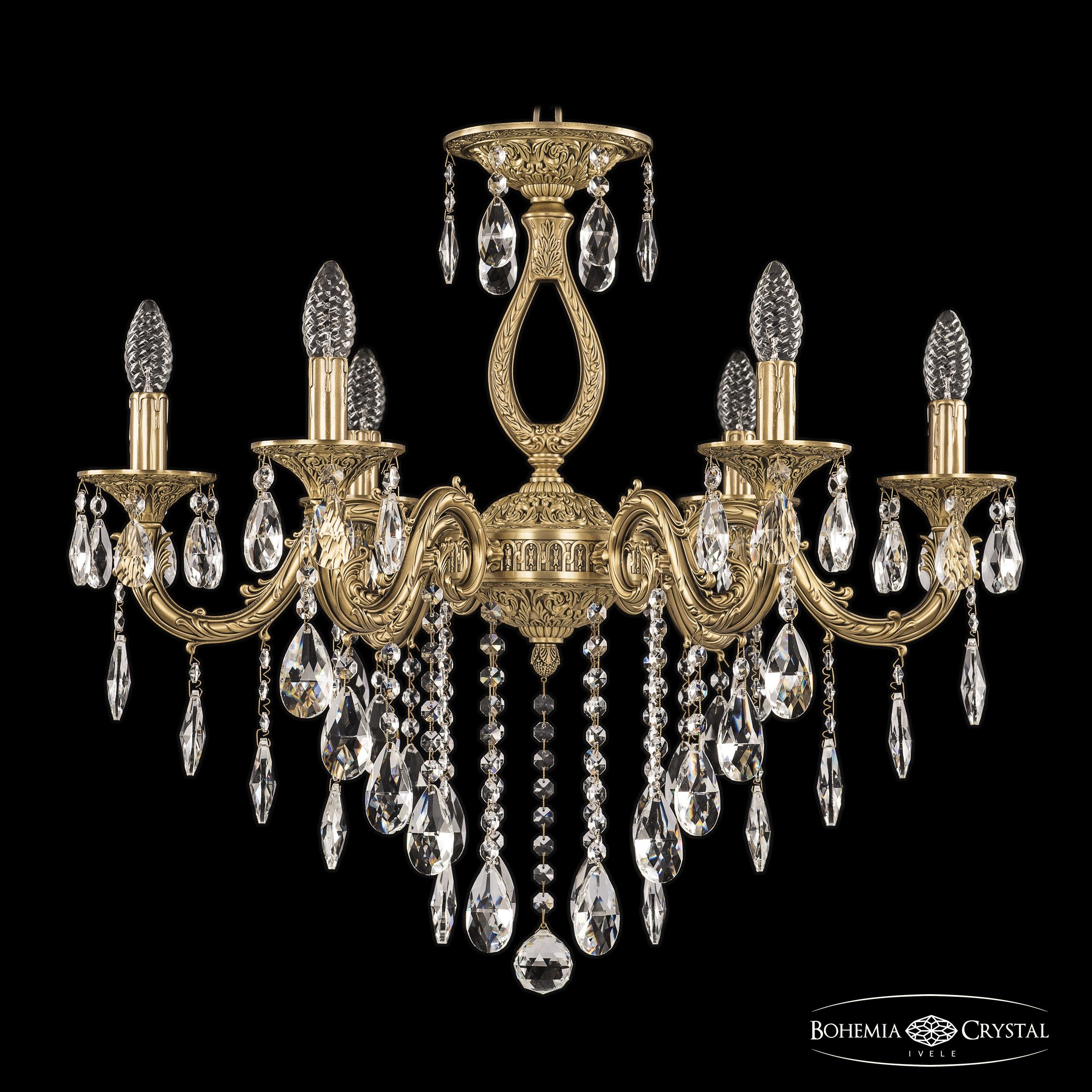 Подвесная хрустальная люстра 7101 Bohemia 71301/6/210 B FP