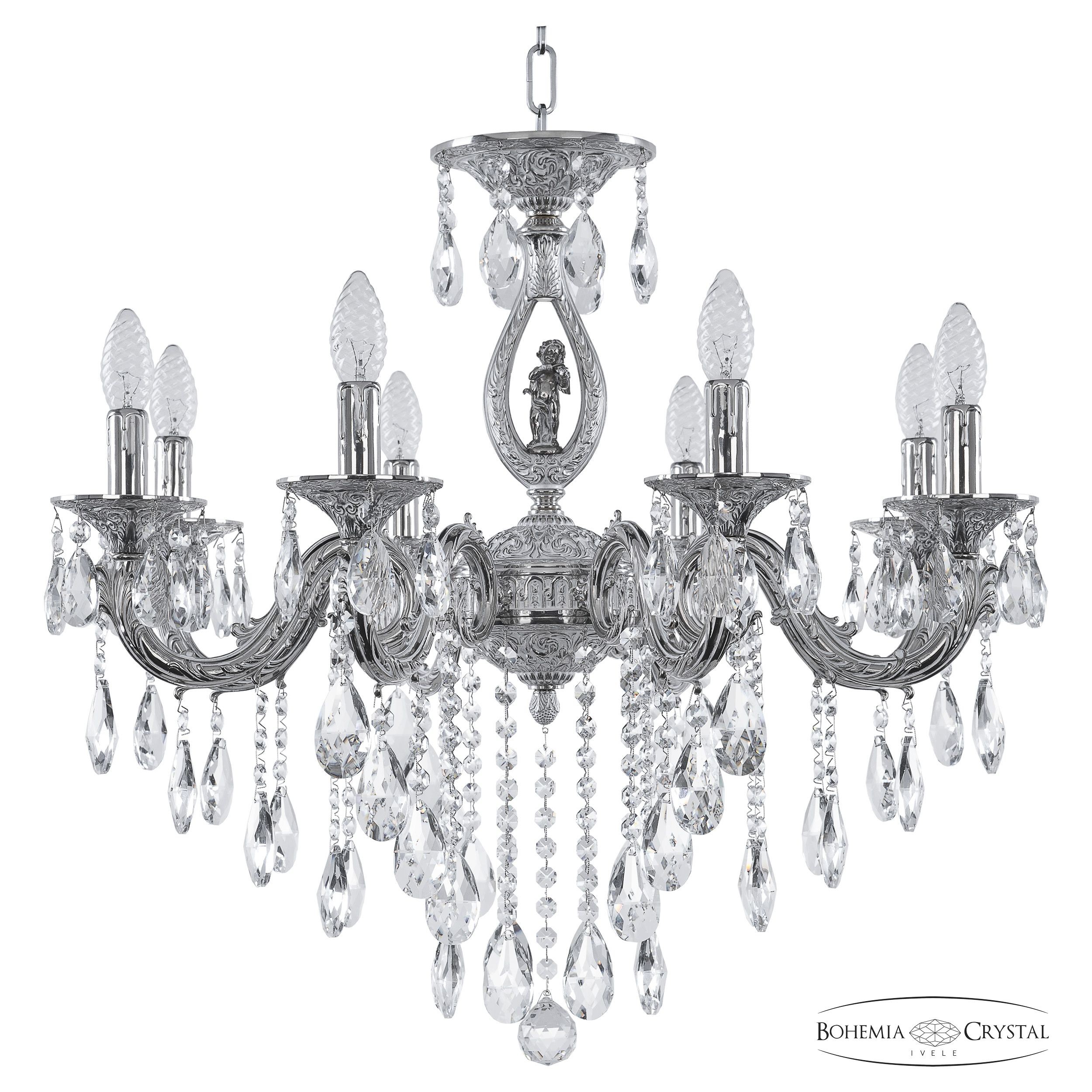 Подвесная хрустальная люстра 7101 Bohemia 71401/8/210 B NW FA4S
