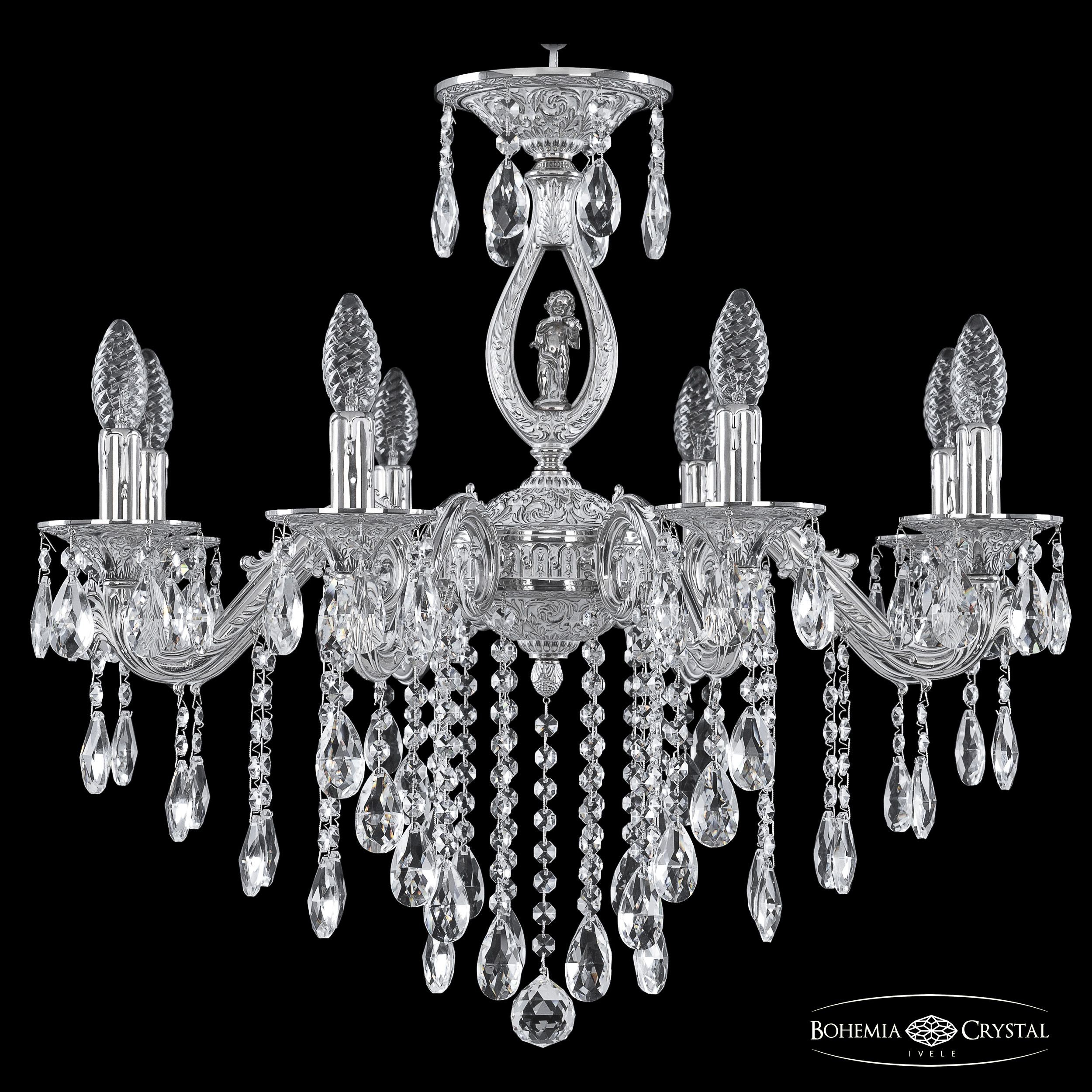 Подвесная хрустальная люстра 7102 Bohemia 71402/8/210 B NW FA4S