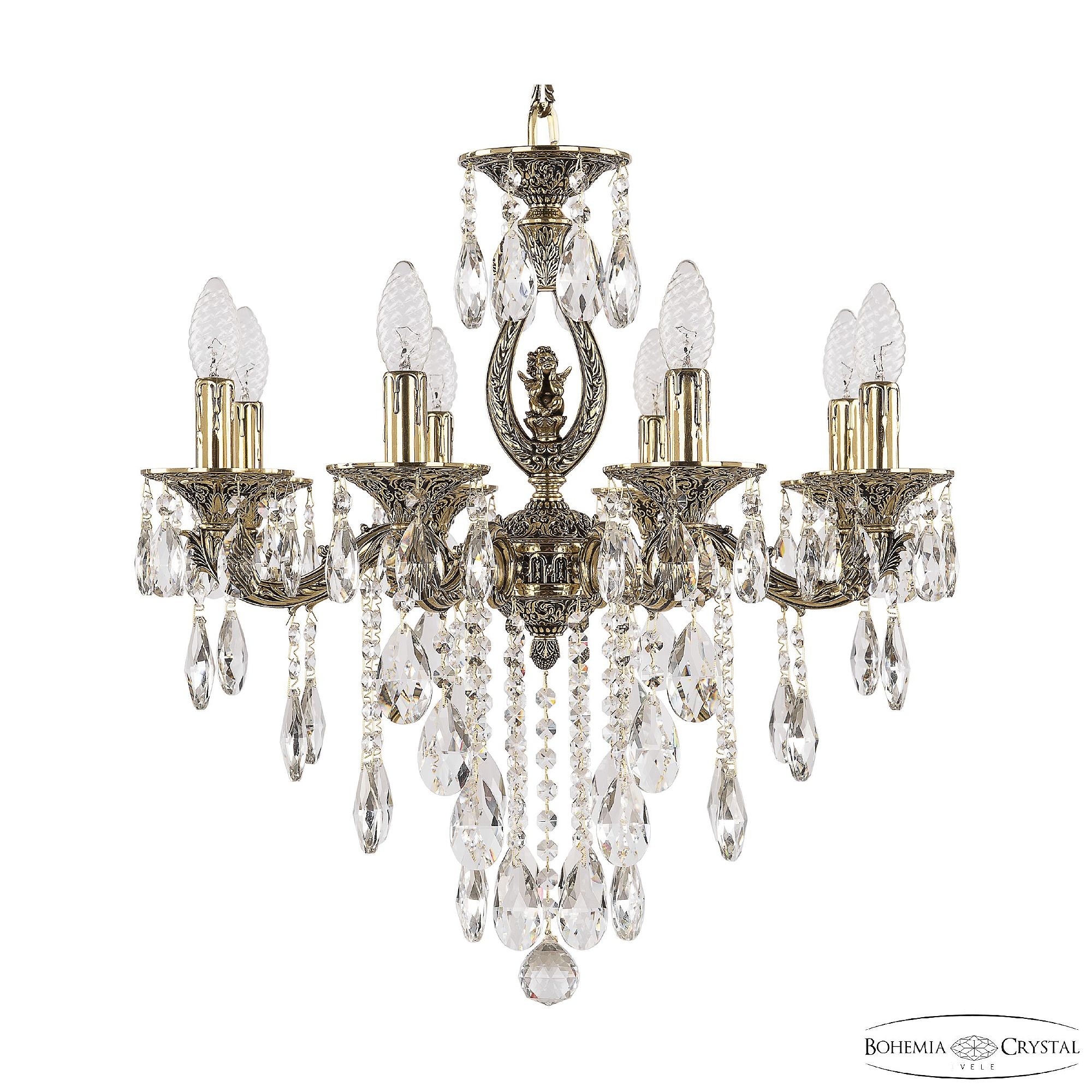 Подвесная хрустальная люстра 7114 Bohemia 71414/8/175 B GB FA2S