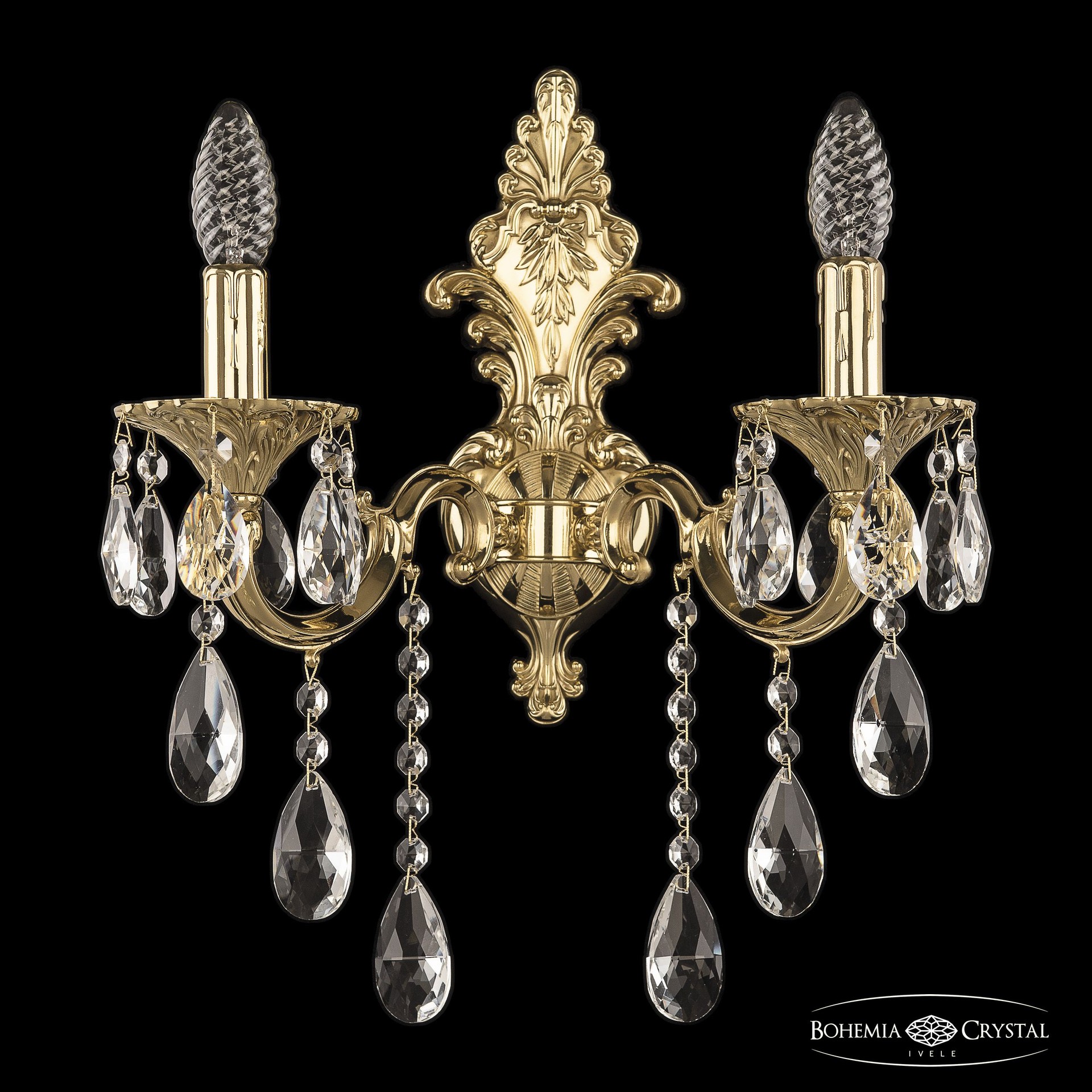 Настенное бра Bohemia 7201 7201B14/2/175 B G