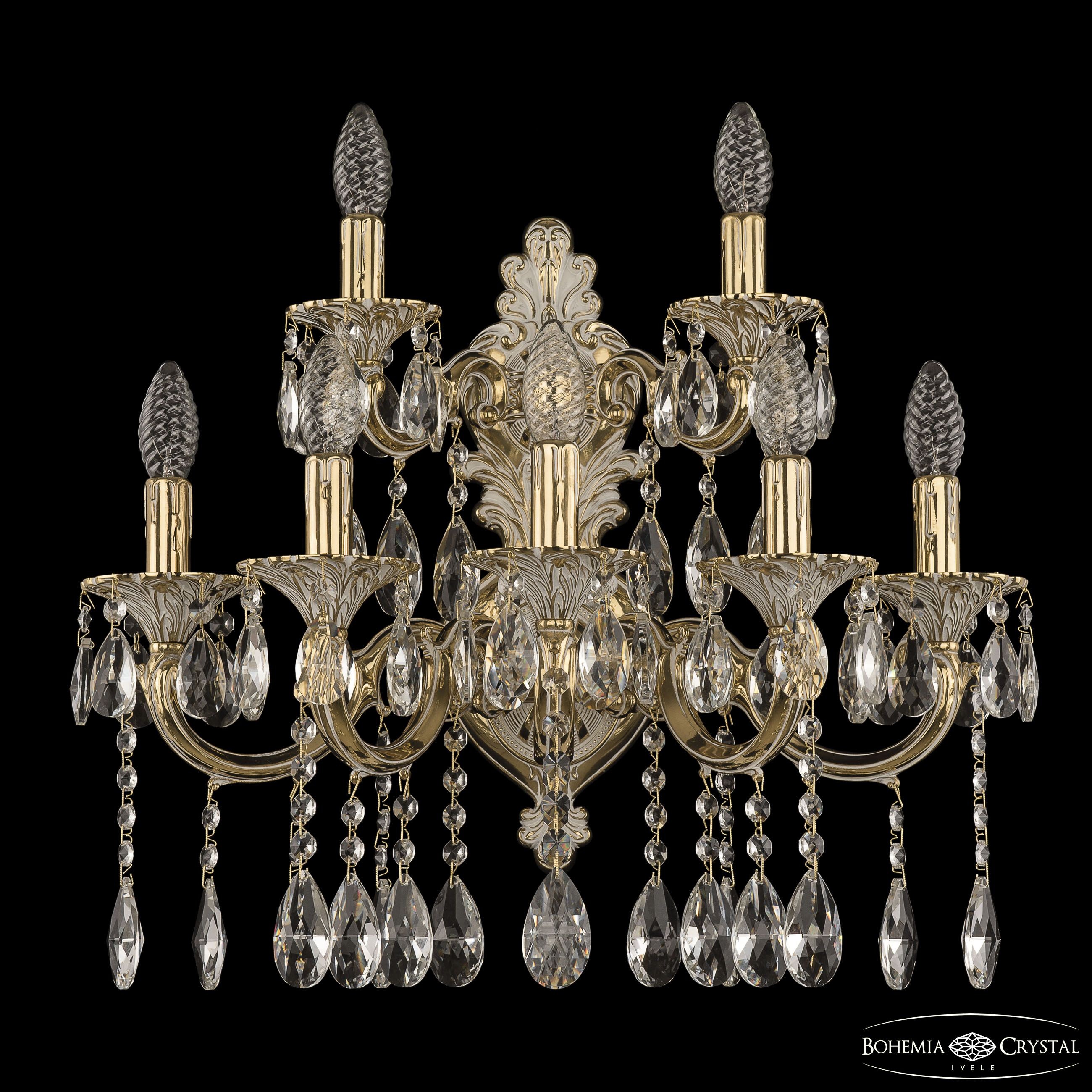 Настенное бра Bohemia 7201 7201B16/5+2/210 A GW