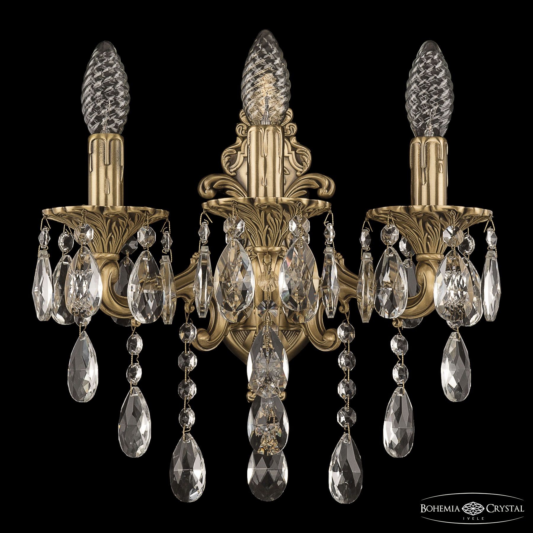 Настенное бра Bohemia 7202 7202B13/3/125 B FP