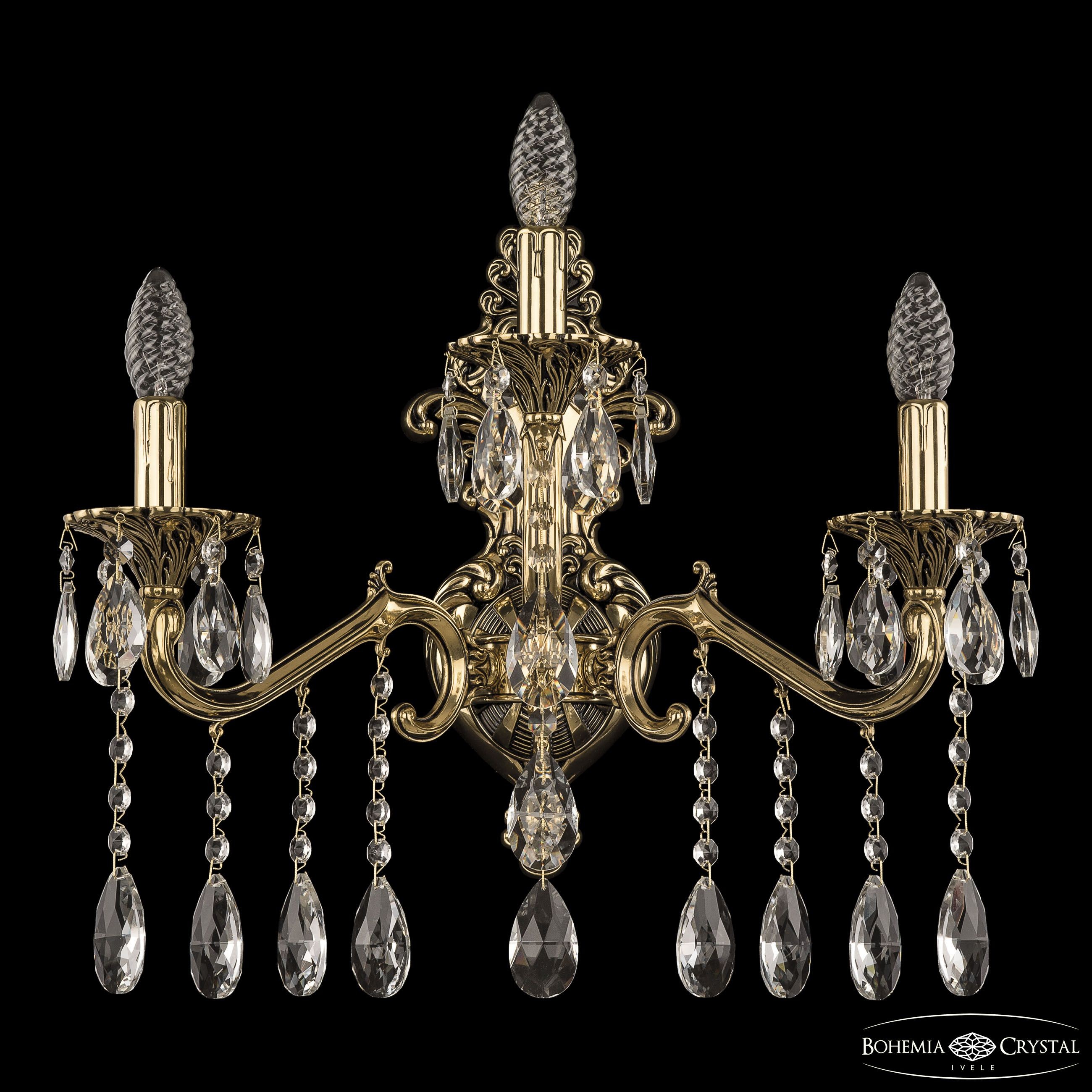 Настенное бра Bohemia 7202 7202B15/2+1/210/A GB