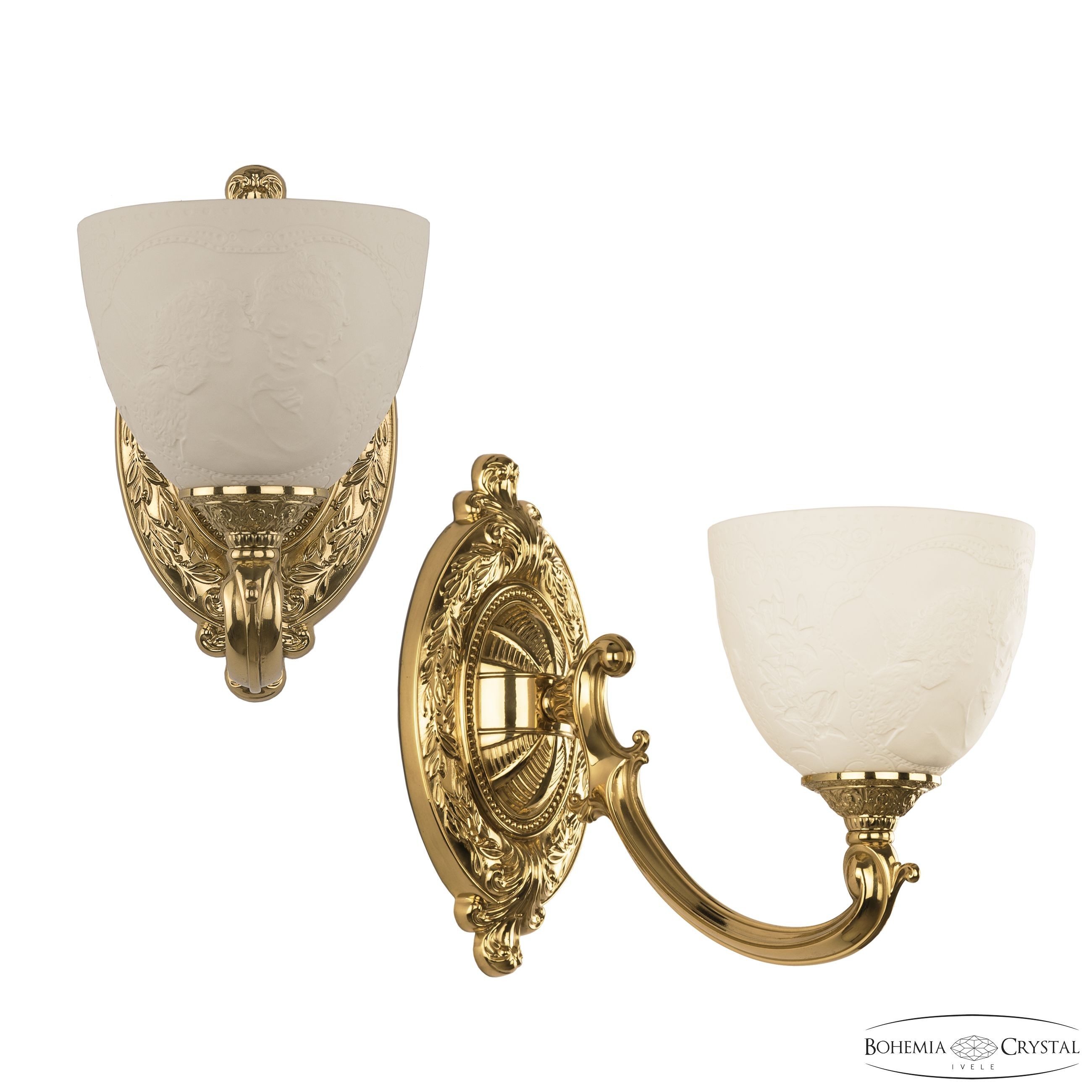 Настенное бра Bohemia 7209 7209B10/1/175 G P1 U Angel