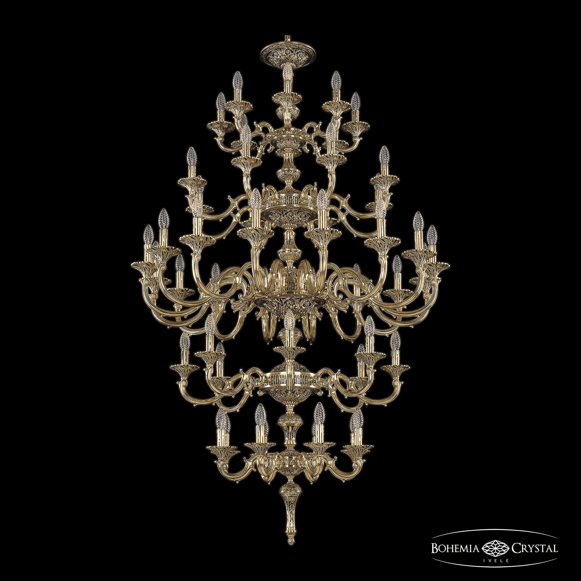 Подвесная люстра Bohemia 7201 72101/8+8+16+8+8/360/5d GB