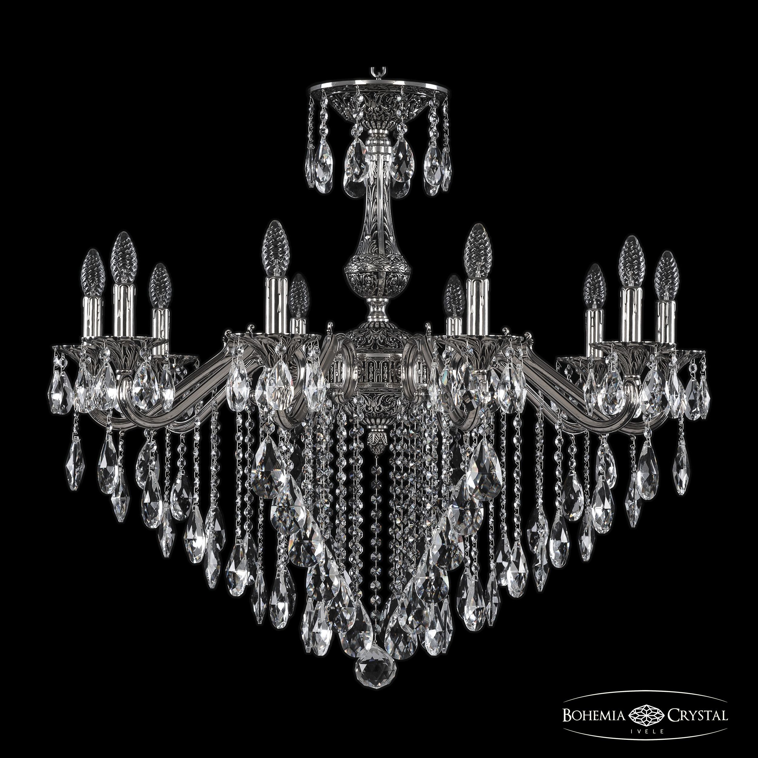 Подвесная хрустальная люстра 7202 Bohemia 72102/10/300 B NB