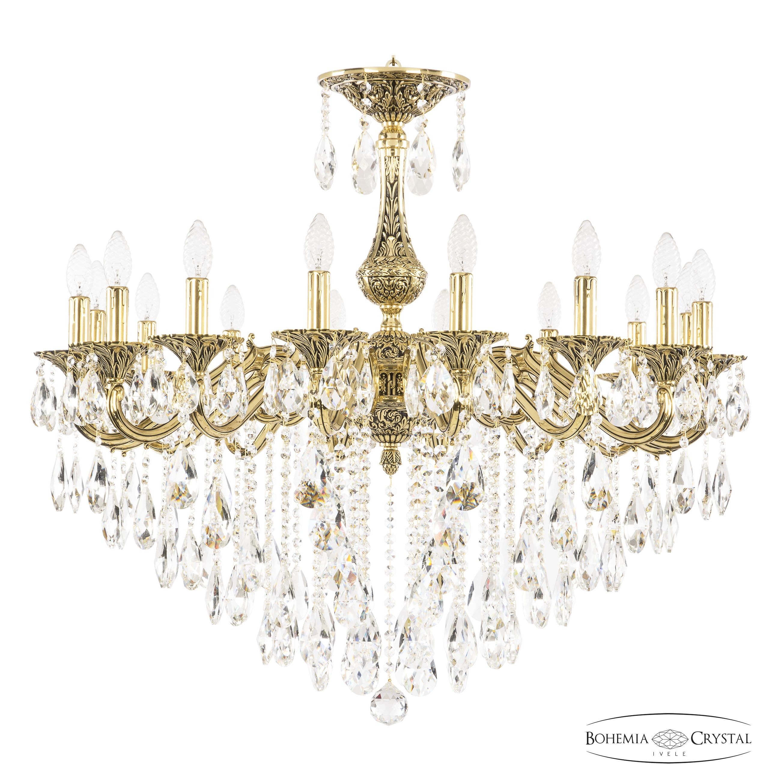 Подвесная хрустальная люстра 7202 Bohemia 72102/16/300 B GB