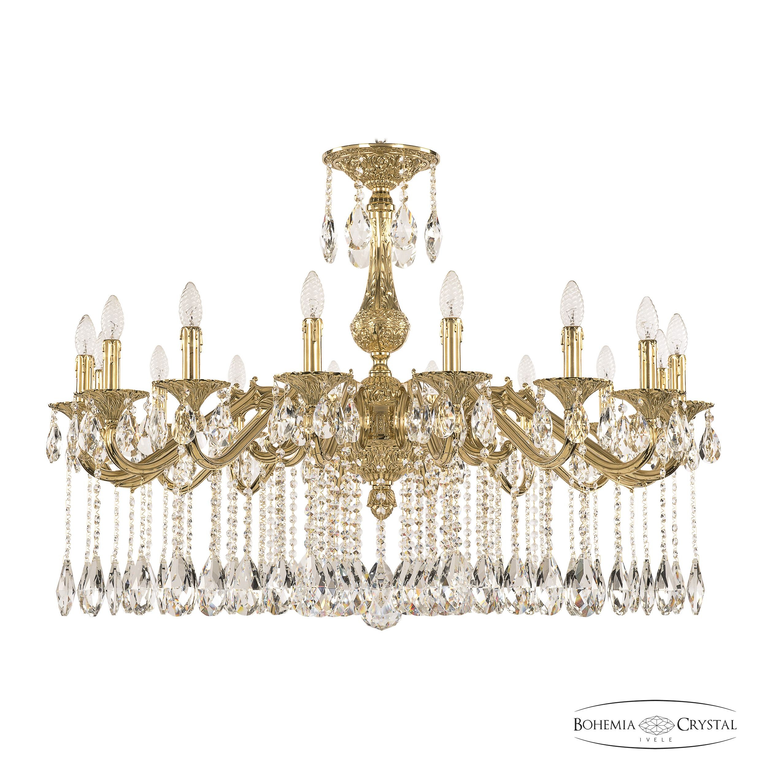 Подвесная хрустальная люстра 7202 Bohemia 72102/16/360 A G