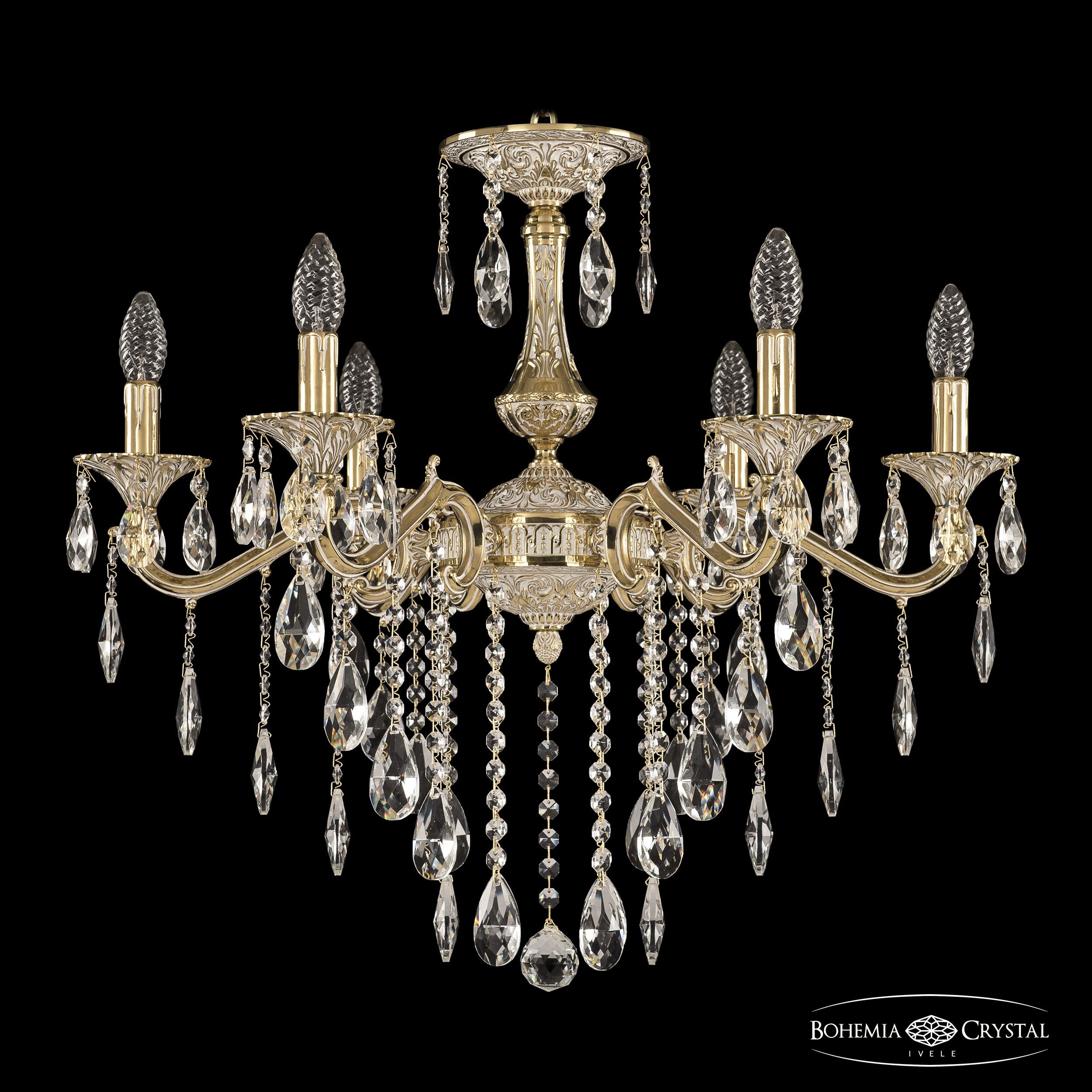 Подвесная хрустальная люстра 7202 Bohemia 72102/6/210 B GW