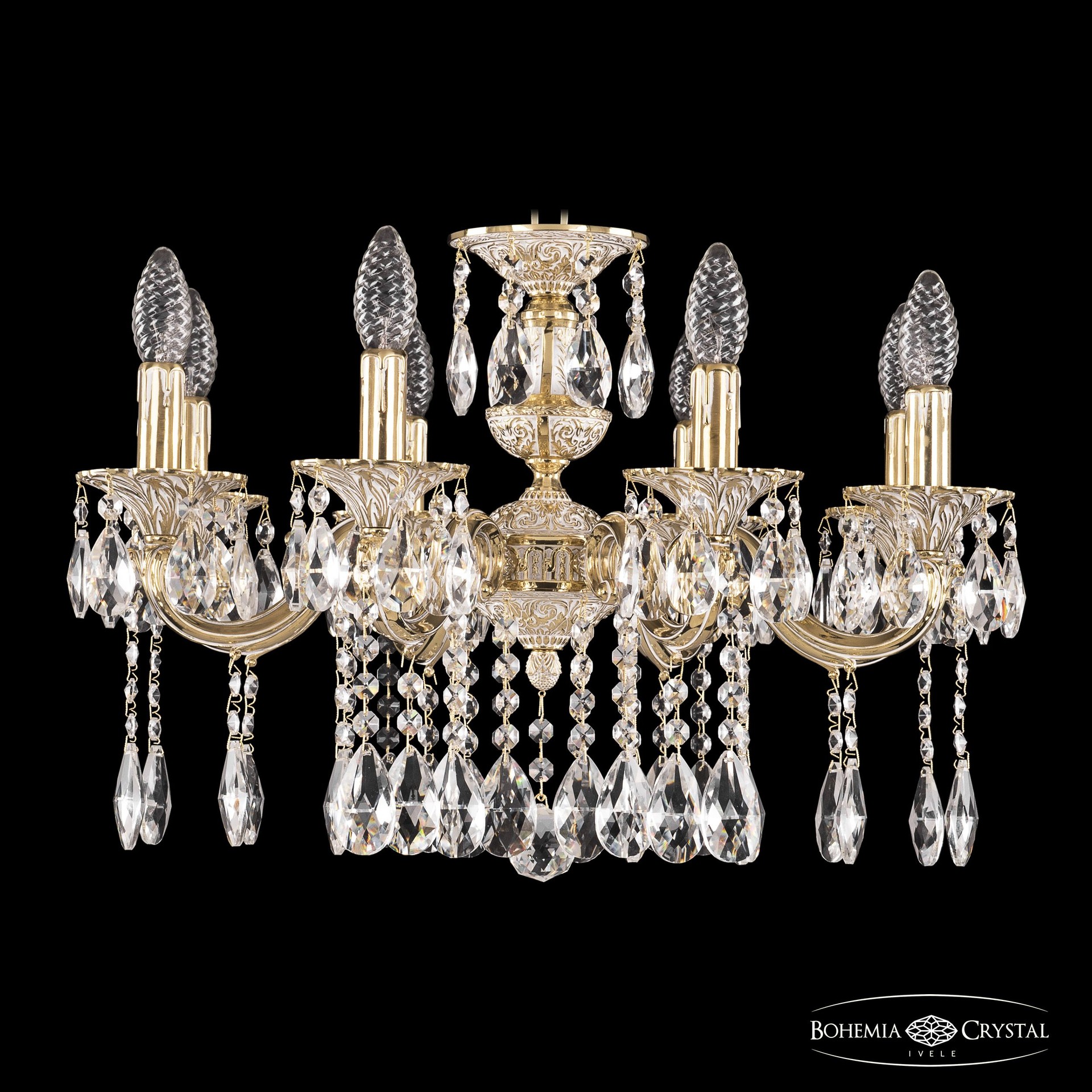 Подвесная хрустальная люстра 7201 Bohemia 72201/8/175 A GW