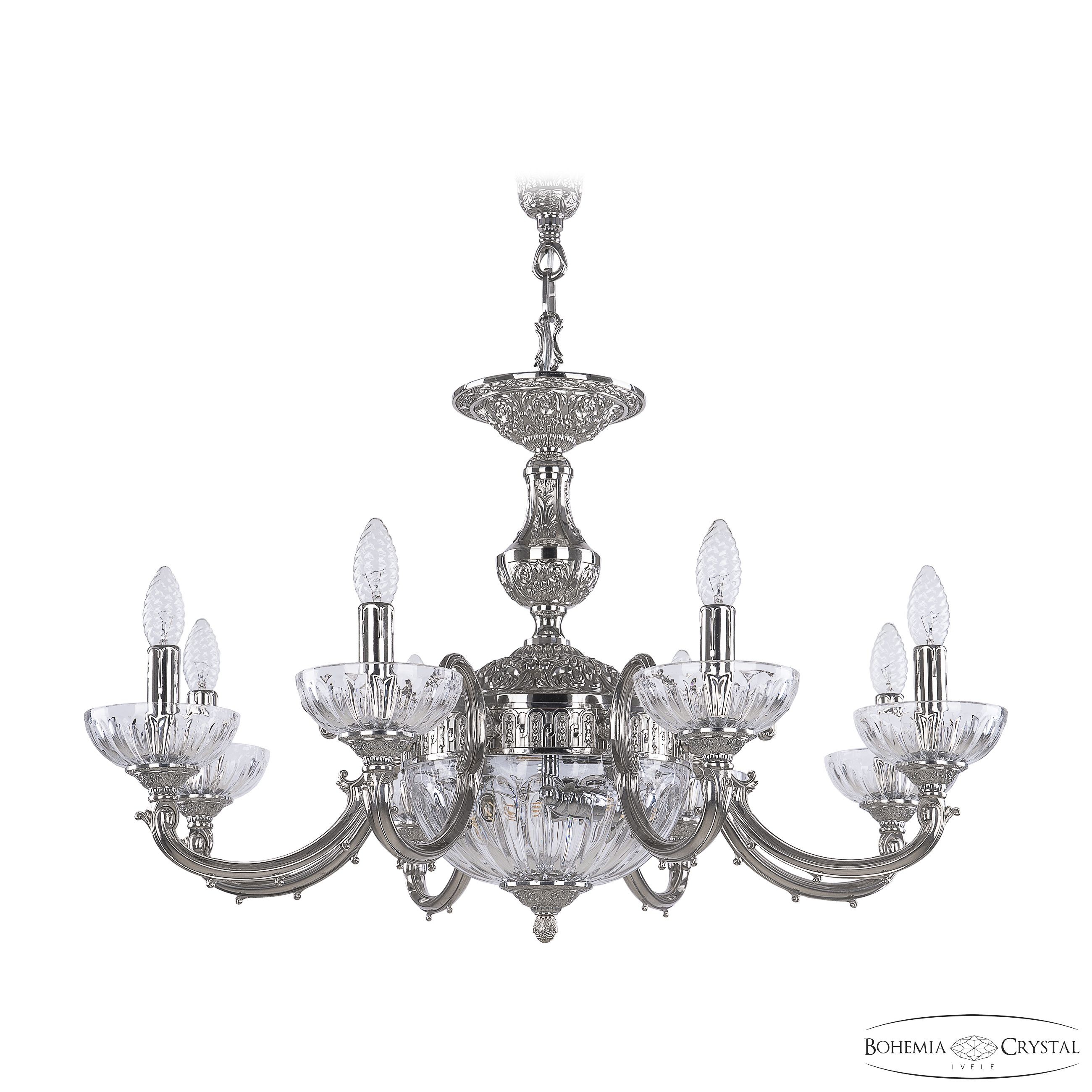 Подвесная люстра Bohemia 7209 72209P/8/210 Ni P Clear/M-1H