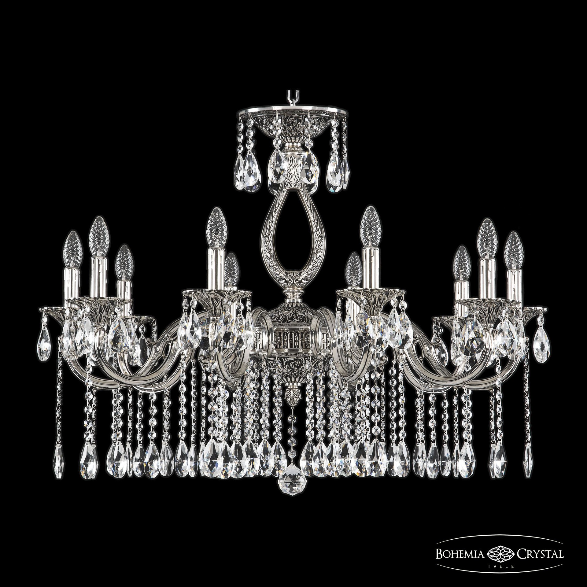 Подвесная хрустальная люстра 7201 Bohemia 72301/10/300 A NB