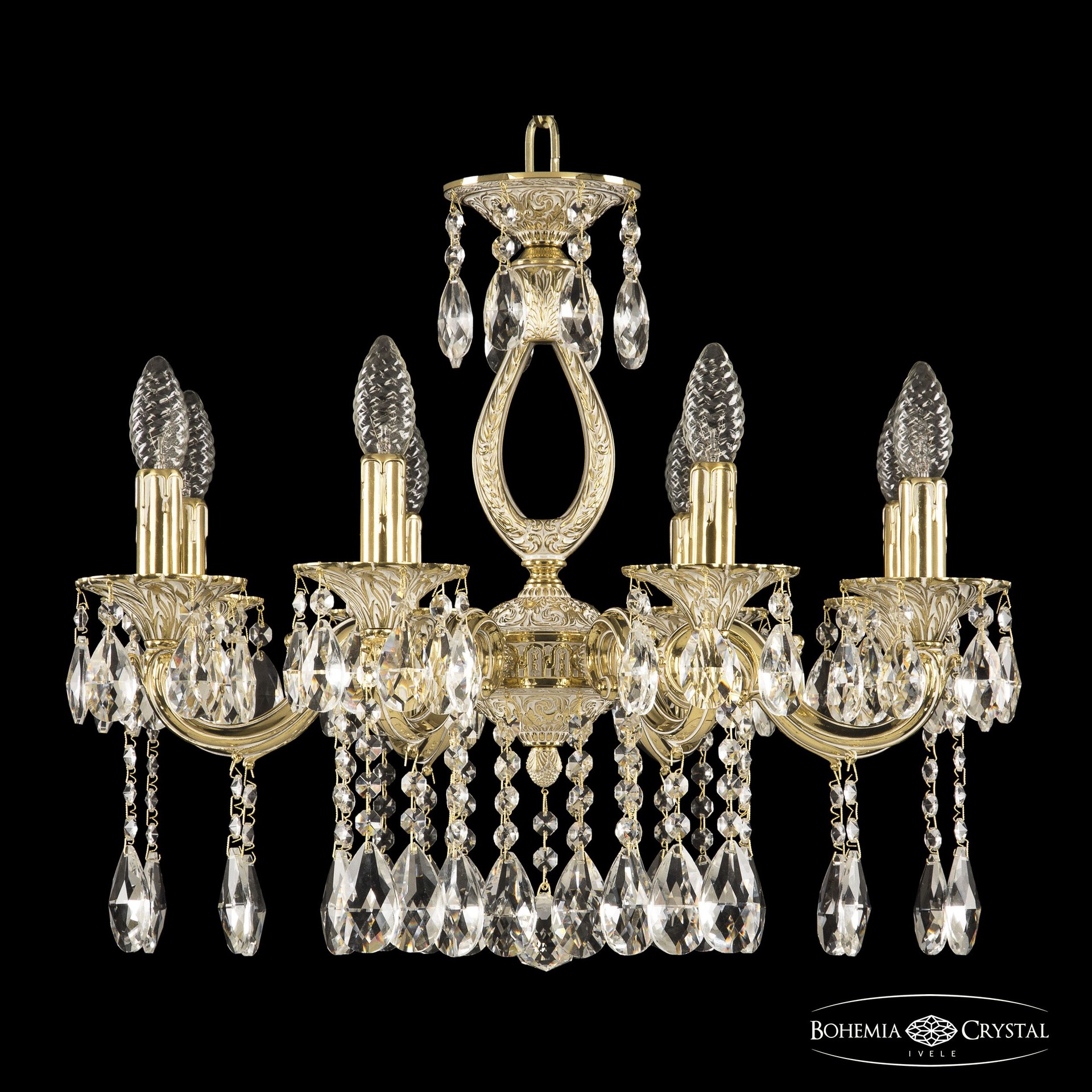 Подвесная хрустальная люстра 7201 Bohemia 72301/8/175 A GW