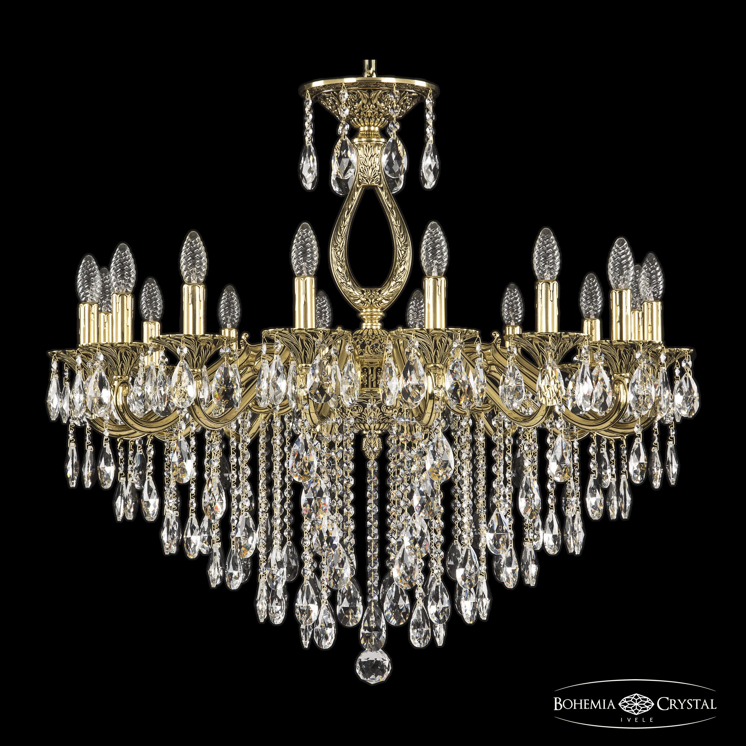 Подвесная хрустальная люстра 7202 Bohemia 72302/16/300 B GB