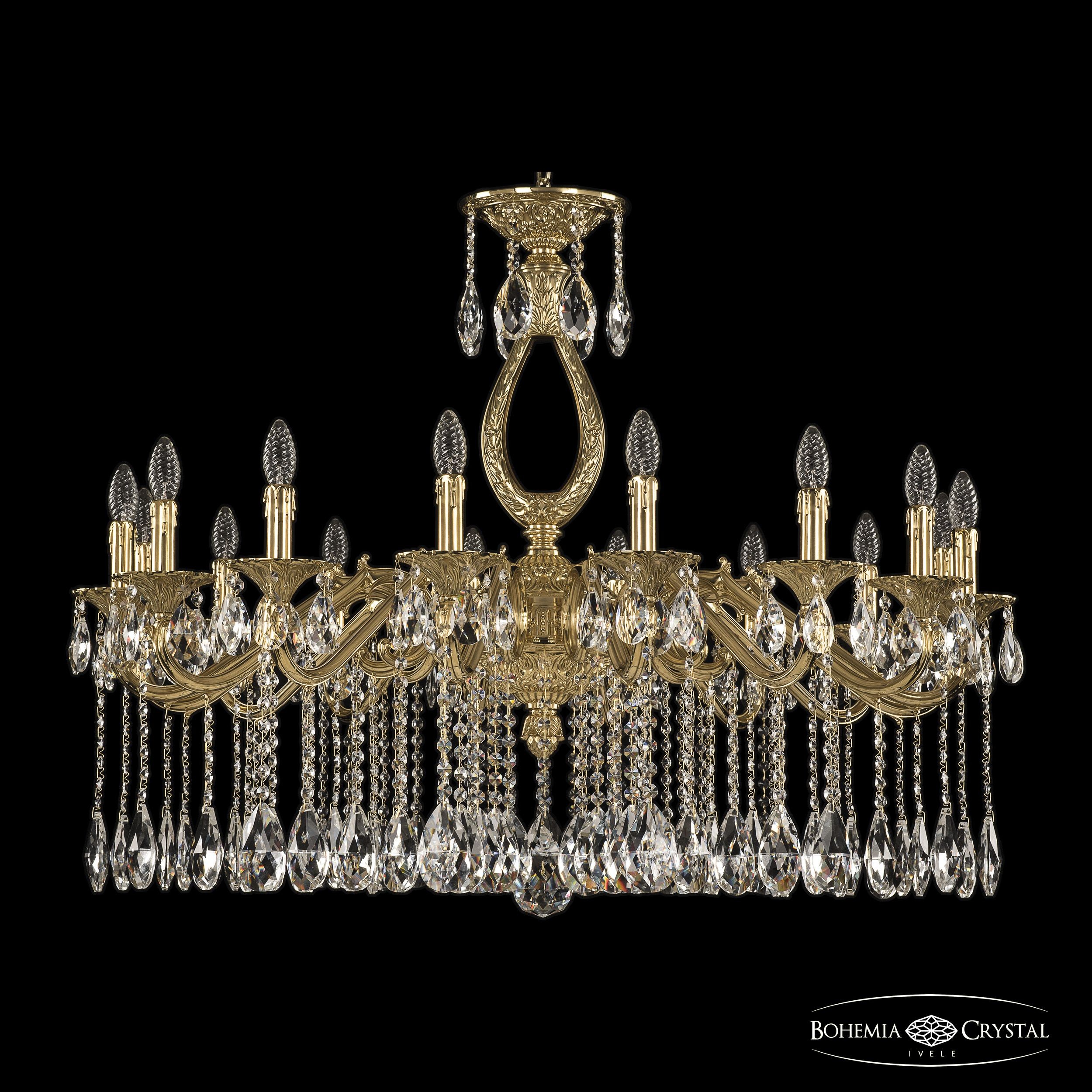 Подвесная хрустальная люстра 7202 Bohemia 72302/16/360 A G
